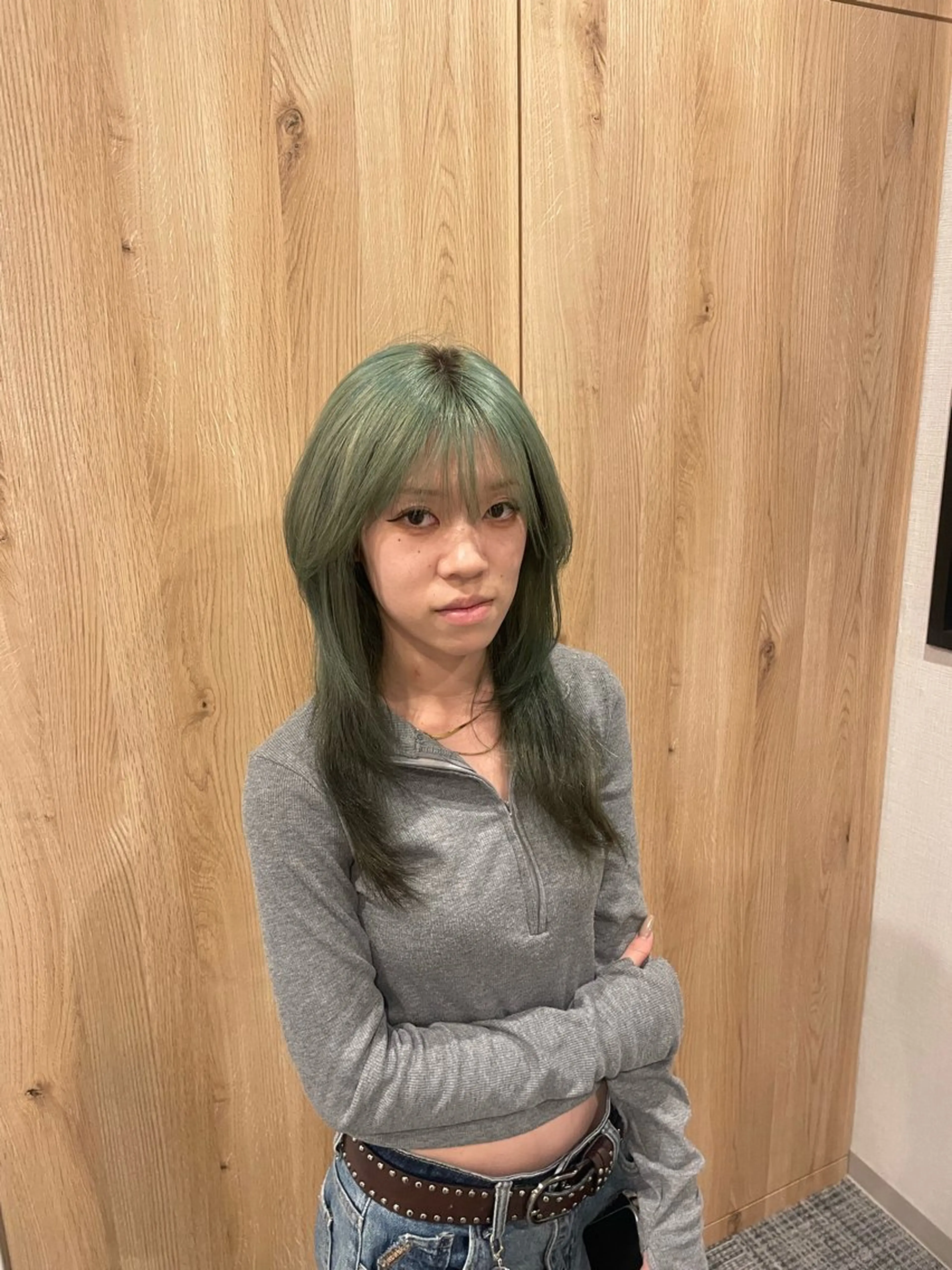 tsuki /天王寺 /カラー/ボブカットのヘアスタイル