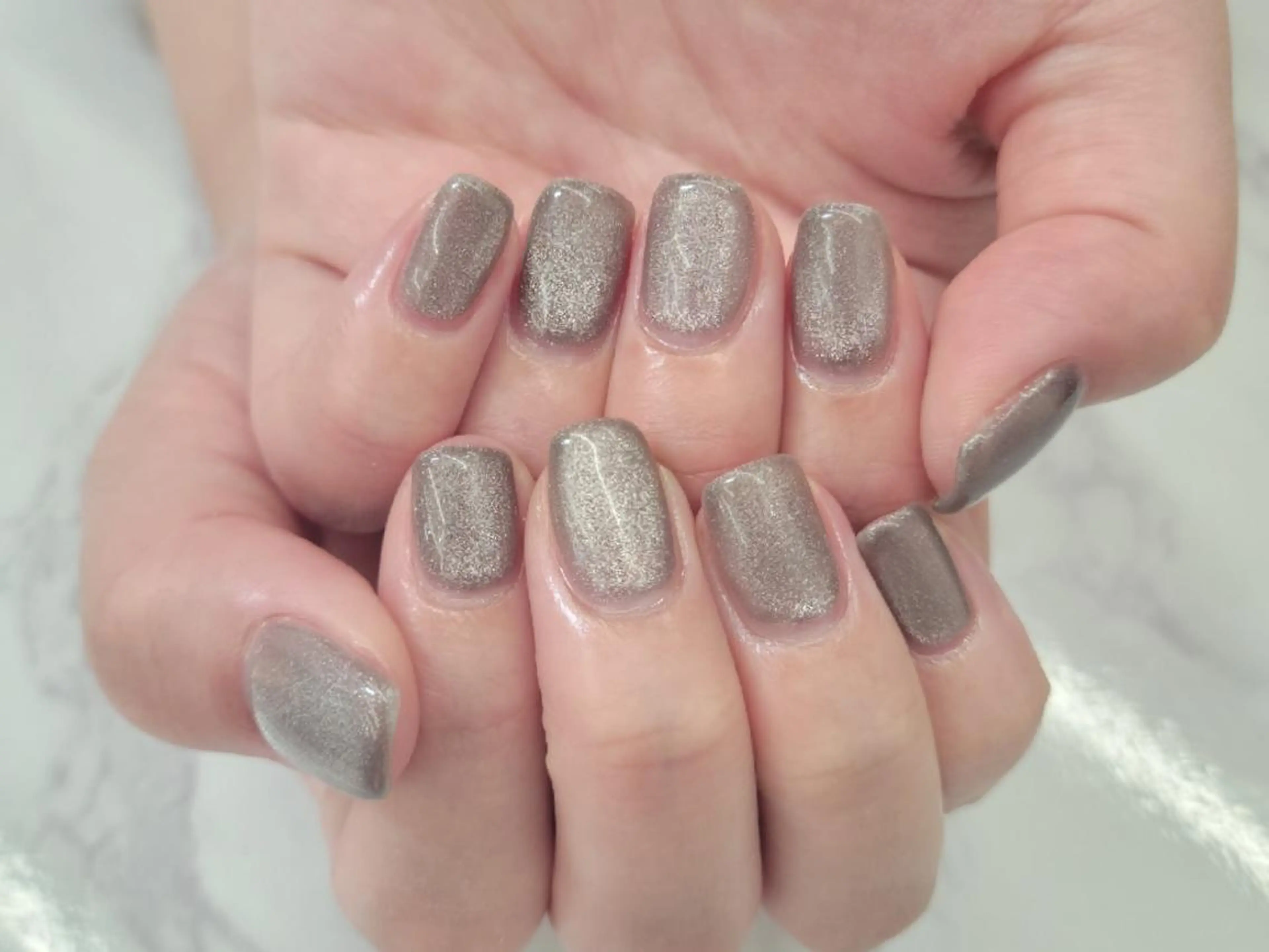 ネイル マグネットネイル WHITELY みどりのネイルデザイン