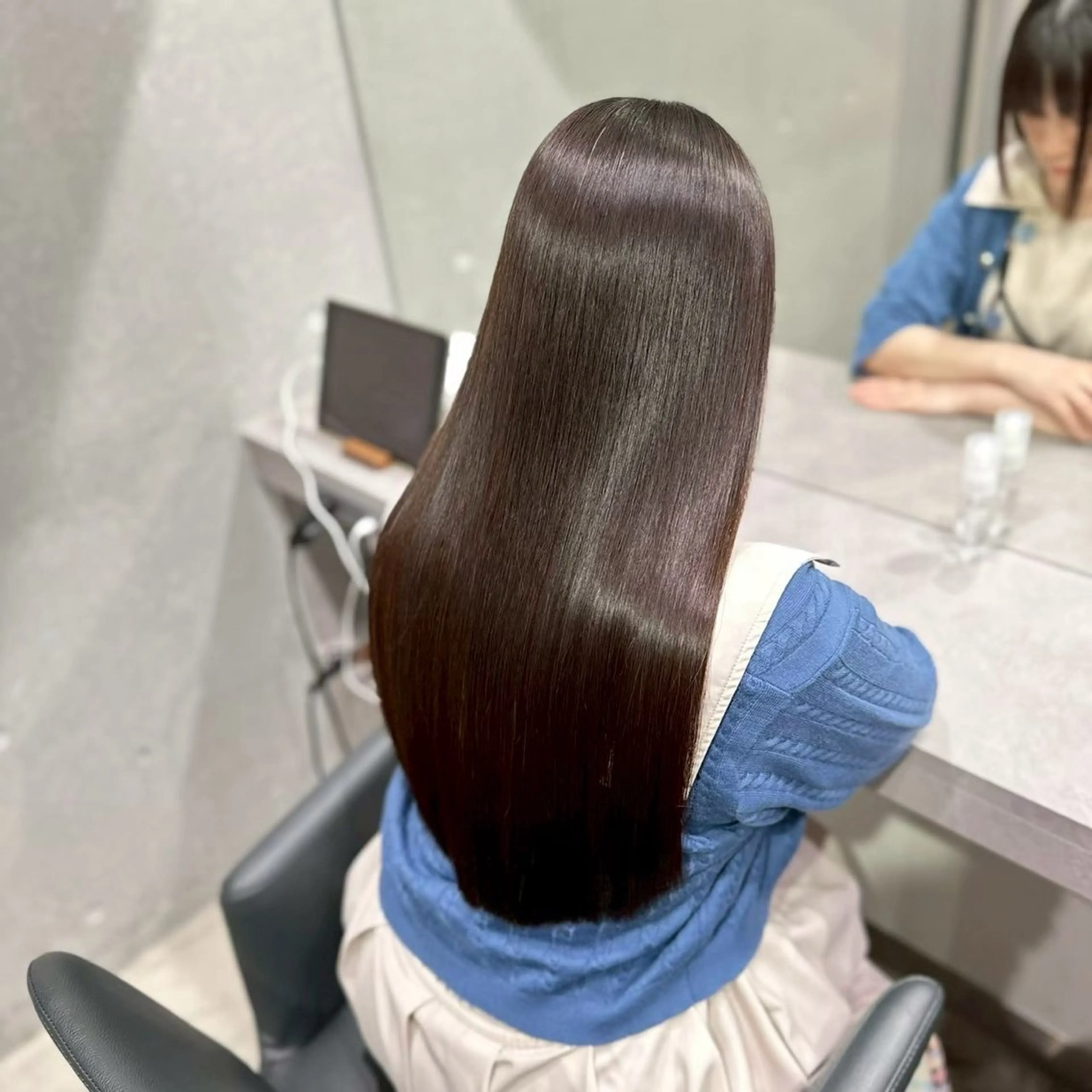 ロング 縮毛矯正 佐藤優晟/カラー特化 /渋谷/表参道のヘアスタイル