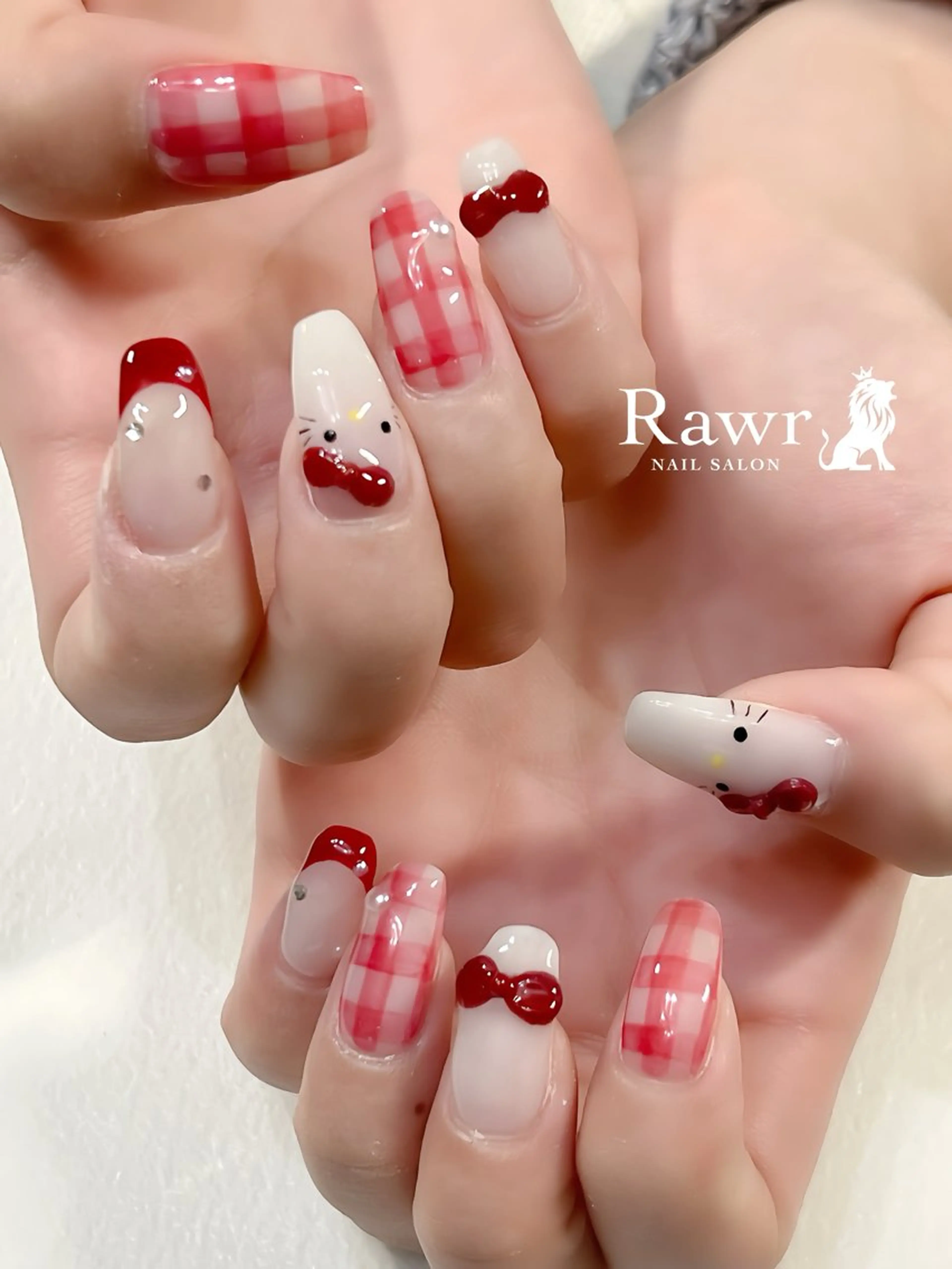 ネイル ハンドネイル Rawr / saoriのネイルデザイン