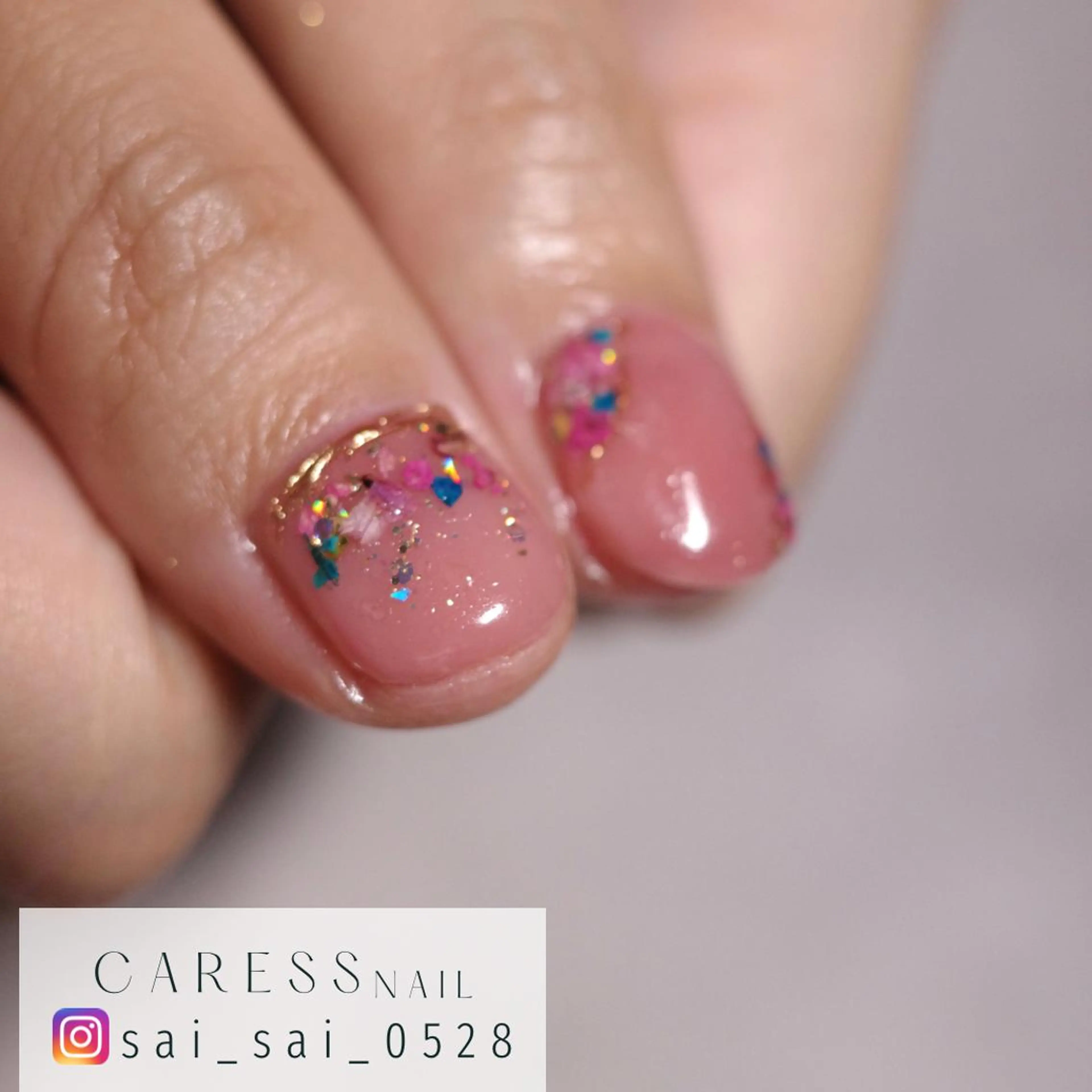 ネイル caress  nail カレスネイル　代々木上原所属・カレスネイル さいのネイルデザイン