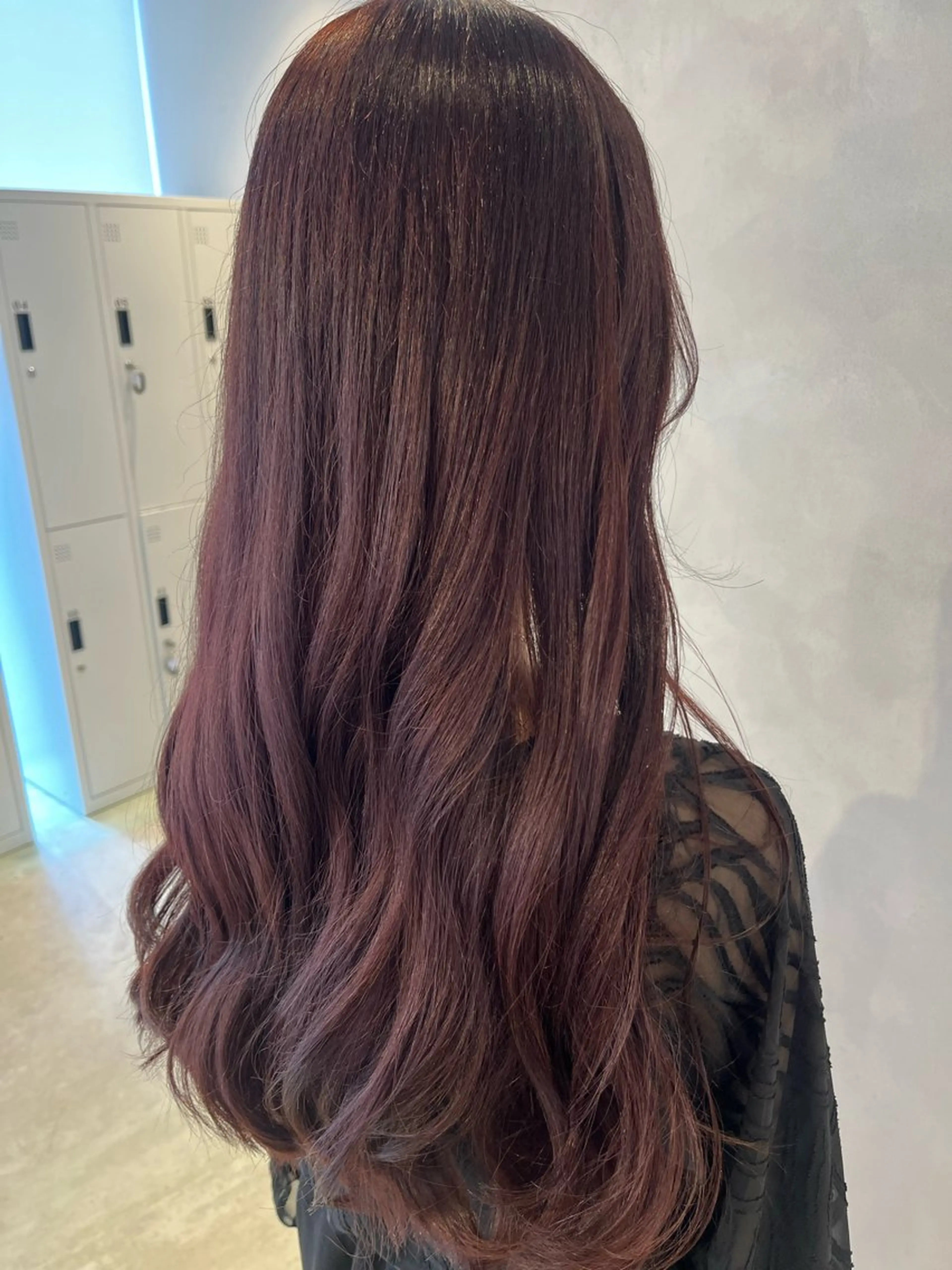 ロング カラー ブリーチ 透明感カラー ダブルカラー ブリーチなしカラー ピンクカラー カット ヘアカラー トリートメント 透明感カラー✨艶髪 制作🌱山根あゆみのヘアスタイル