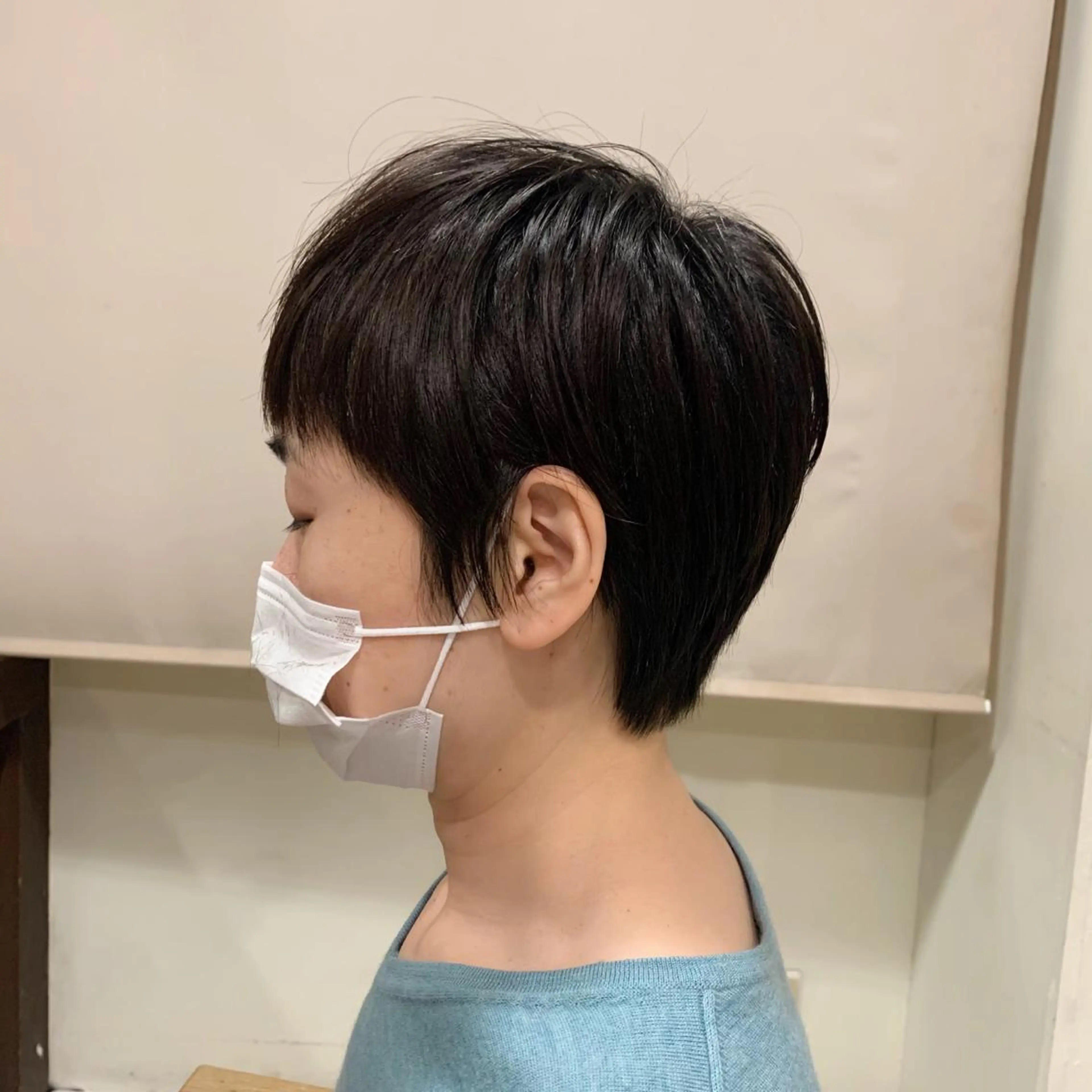 ショート ショートヘア 田中 鈴乃のヘアスタイル