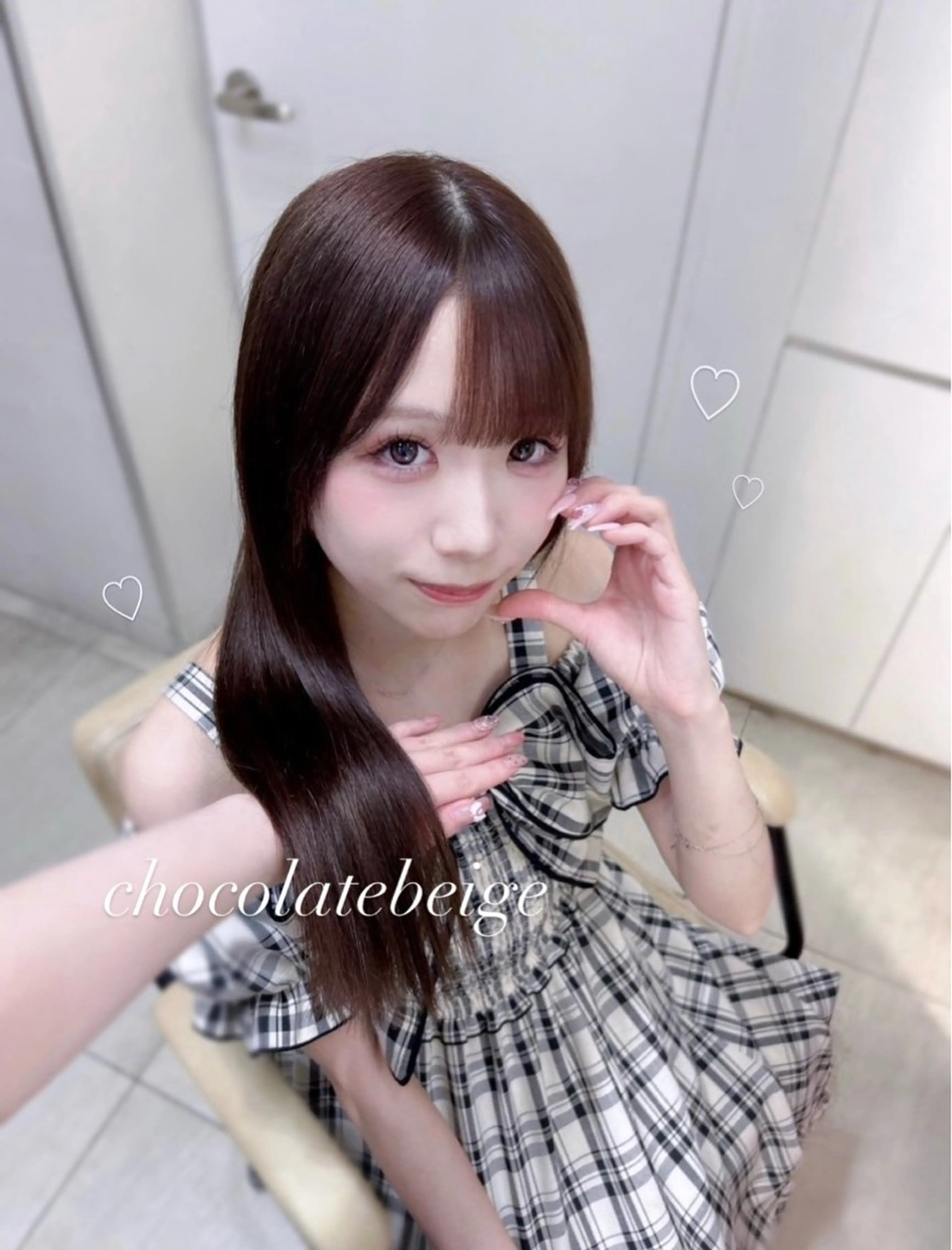 ロング ヘアカラー yuuna モデル募集中🤍のヘアスタイル