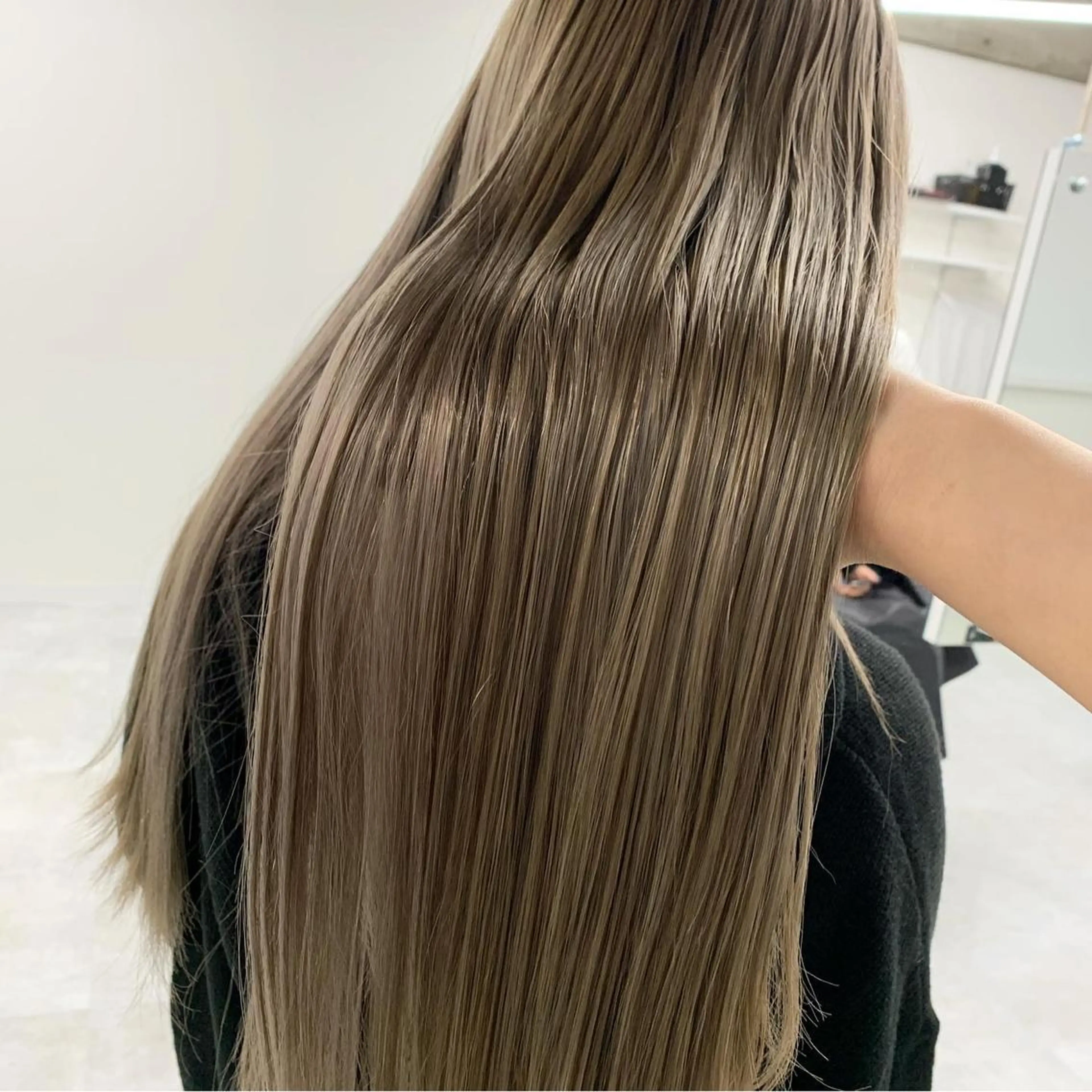 ロング カラー パーマ ヘアアレンジ メンズ キッズ ネイル マツエク・マツパ 架空〜KAQU〜所属・【clan】 NOGAMIのヘアスタイル