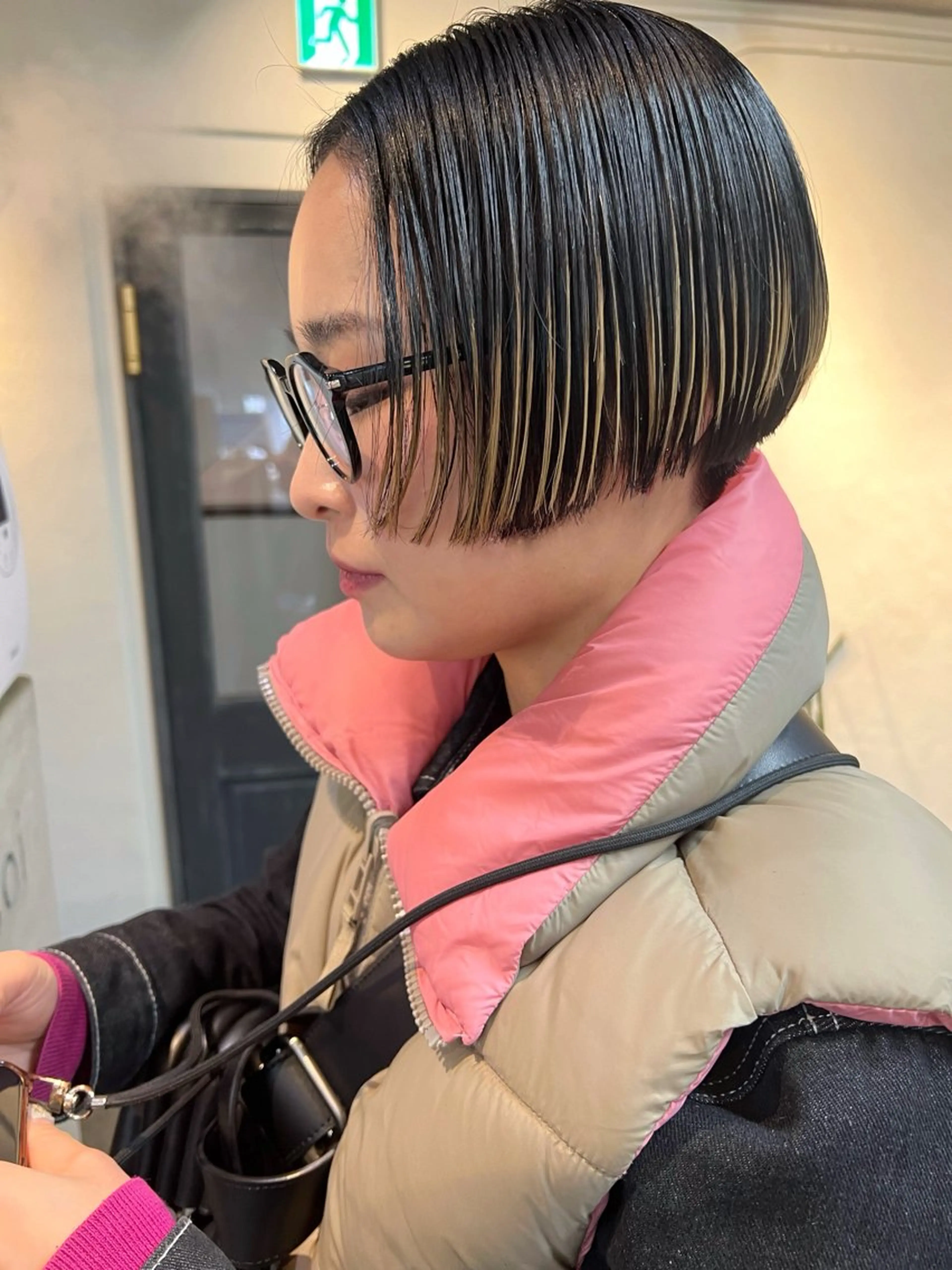 ショート カラー ハンサムショート ショートヘア 東のりか/ハイトーン ブリーチカラー/ボブのヘアスタイル