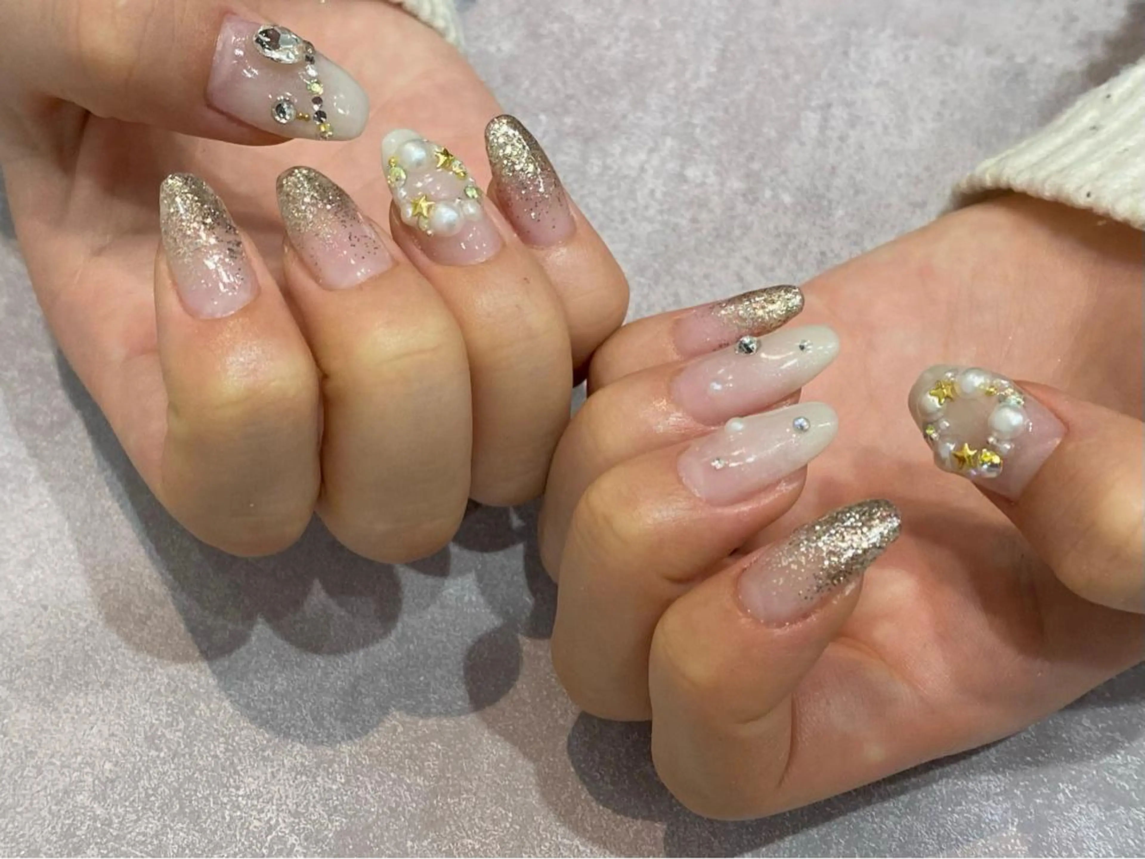 ネイル gluck(グリュック)所属・なかがわ まゆこのネイルデザイン