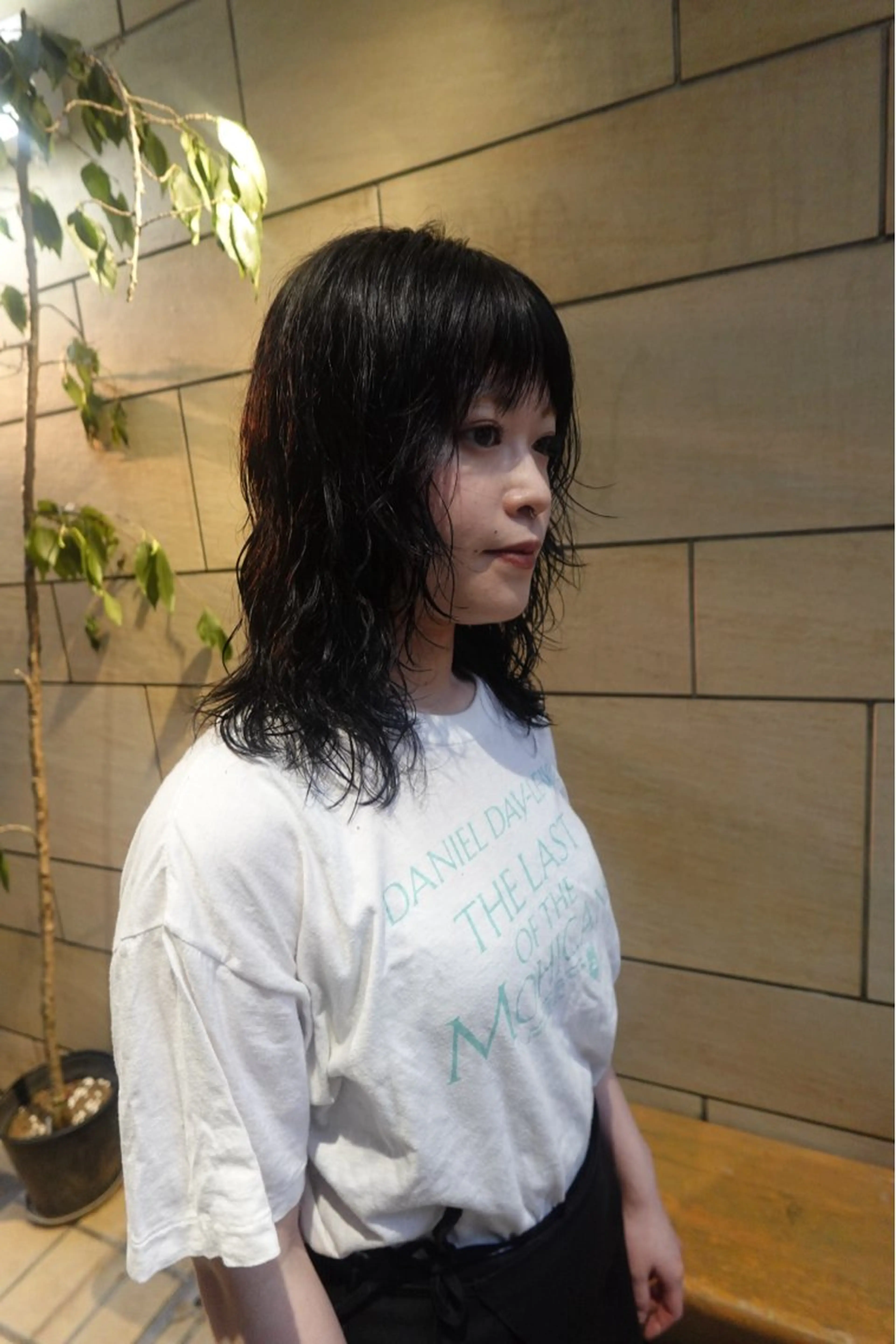 ミディアム カット パーマ トリートメント 🍁ロングパーマ.ニ ュアンス🍁陸来のヘアスタイル