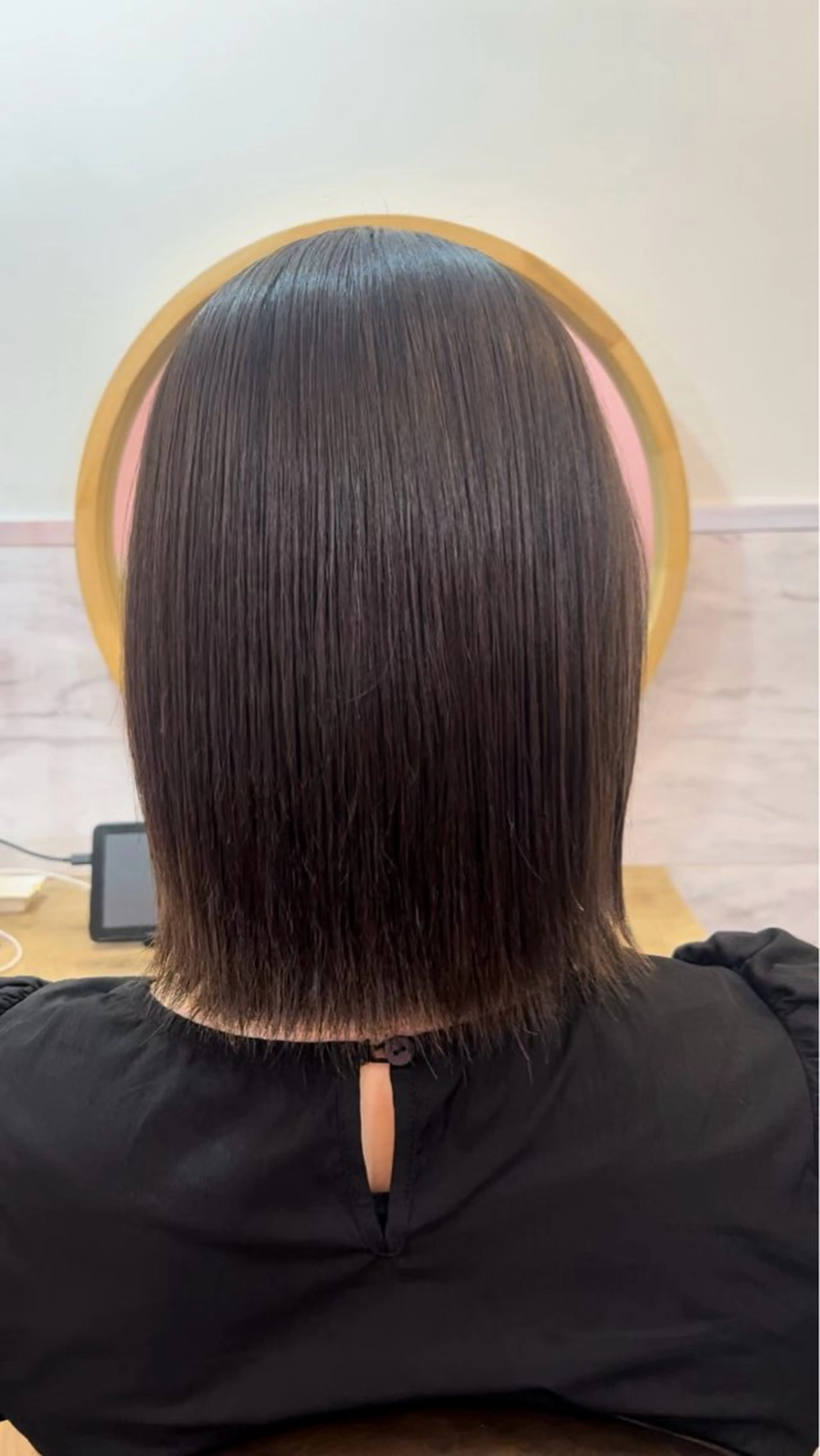 ショート 縮毛矯正 kayo/カラー モデル募集中✨のヘアスタイル