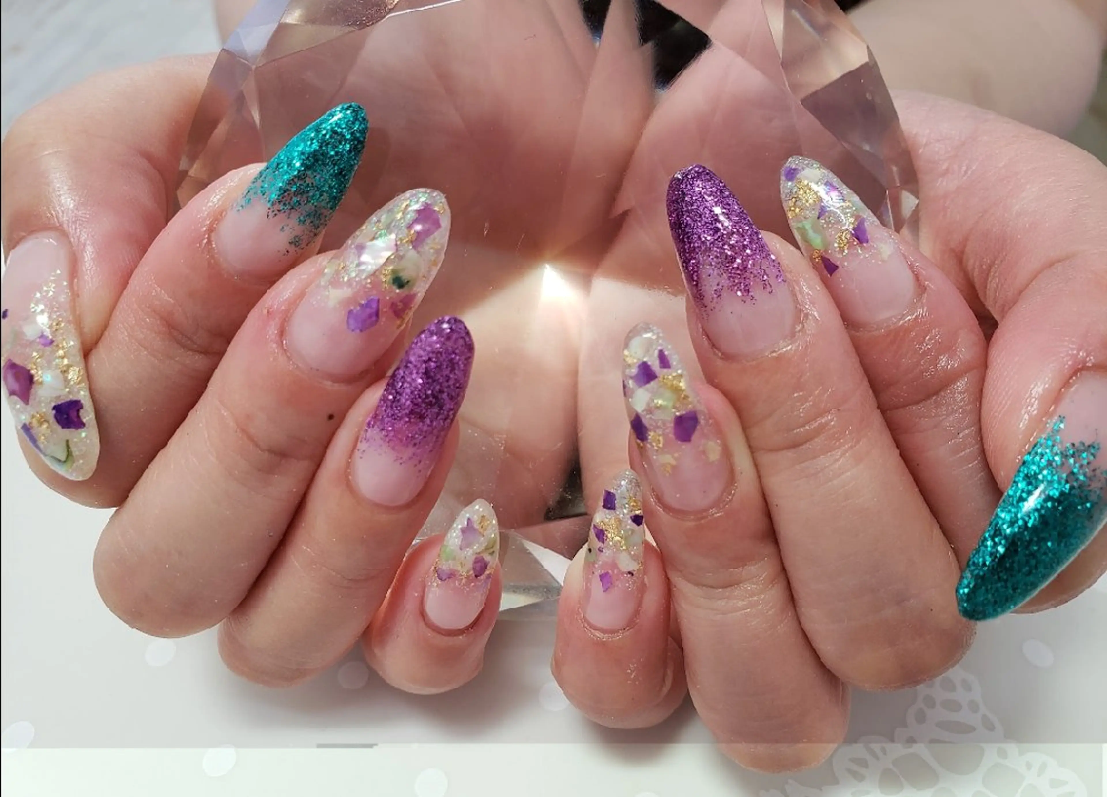 ネイル Wisteria Nail_Yukieのネイルデザイン
