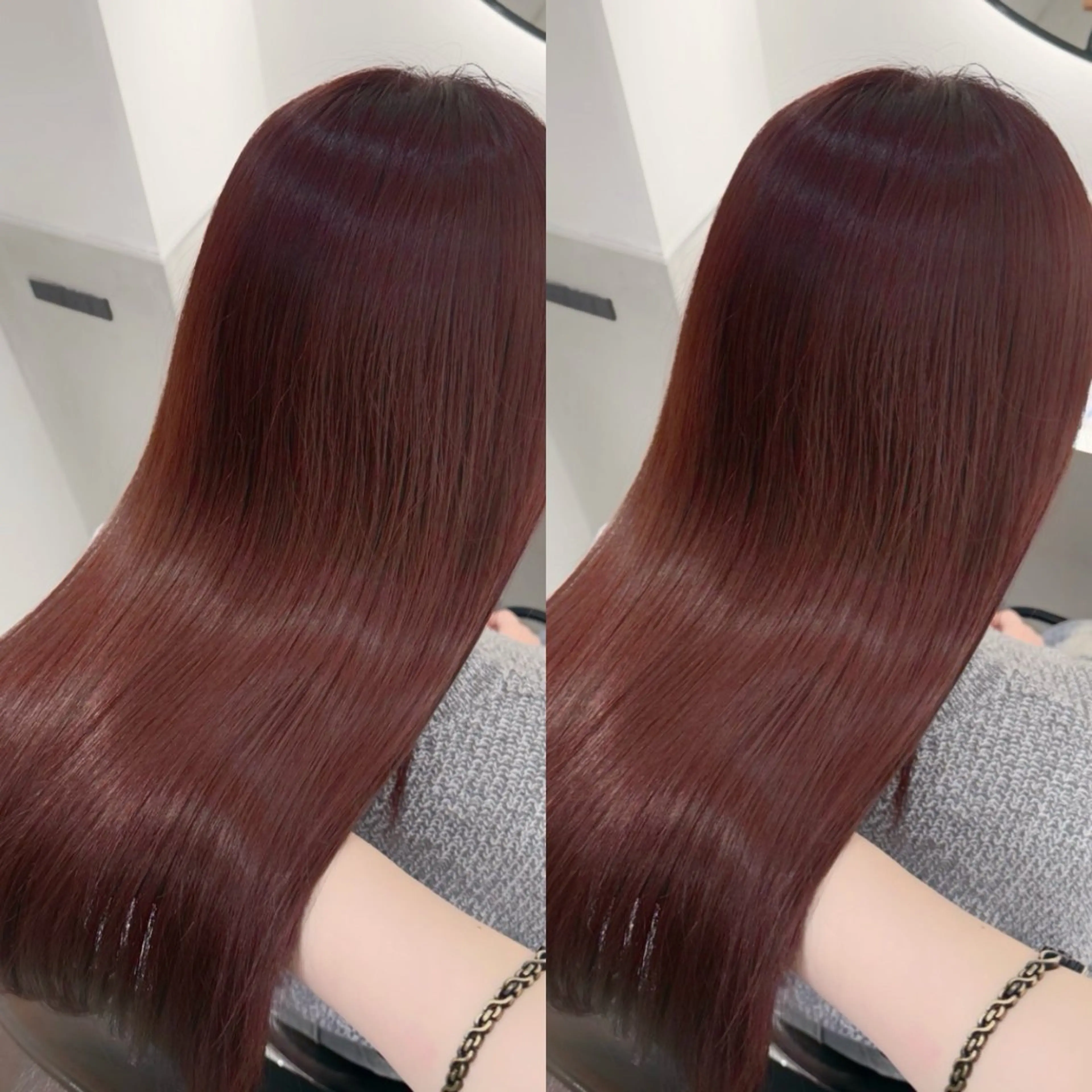ロング 髪質改善 カット ヘアカラー トリートメント 艶髪カラー🫧 髪質改善🪽萩原のヘアスタイル