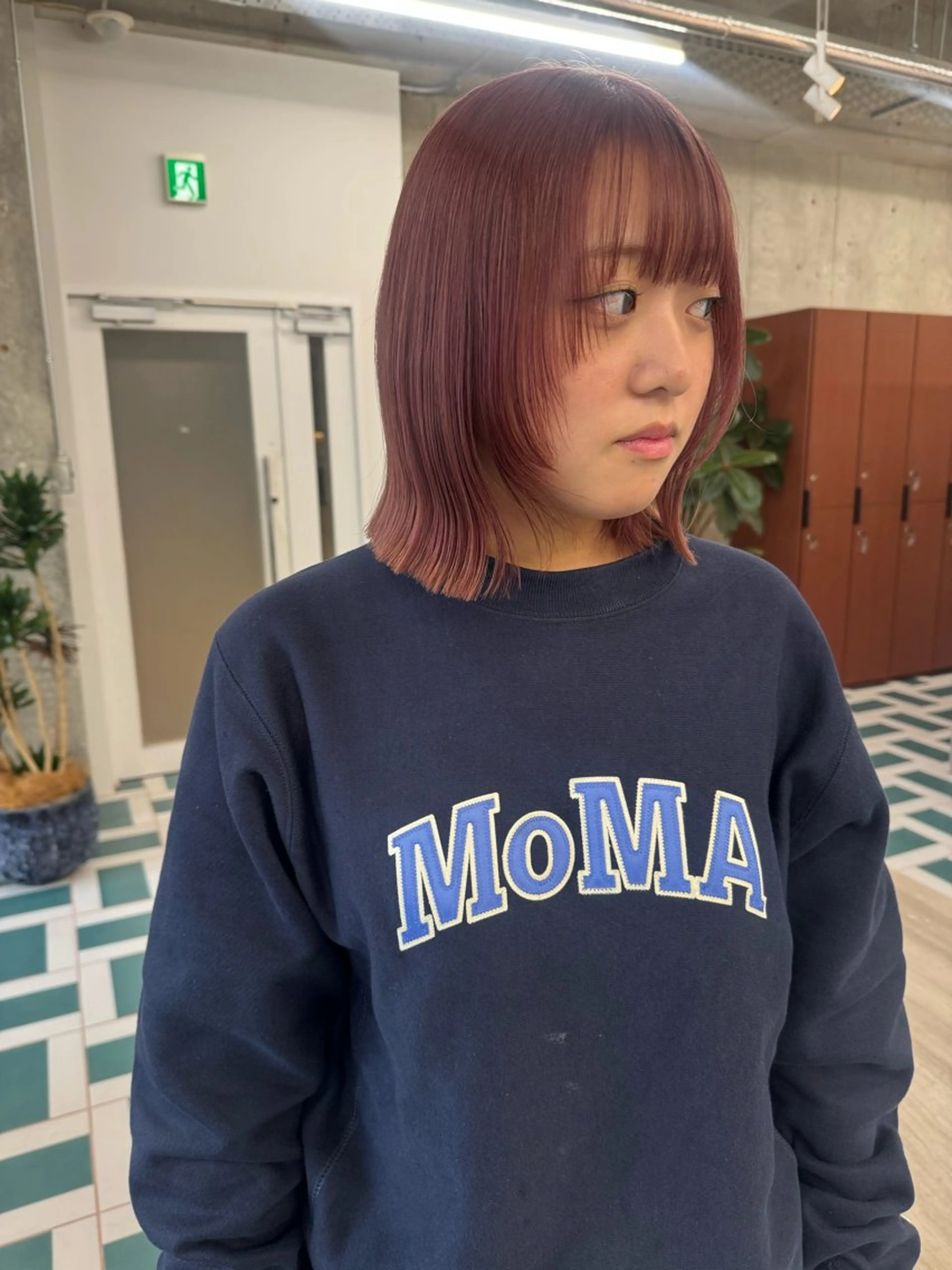 ミディアム カラー ブリーチ カット ヘアカラー トリートメント noe'所属・ブリーチ/ハイトーン /ボブ/MIKU💫のヘアスタイル