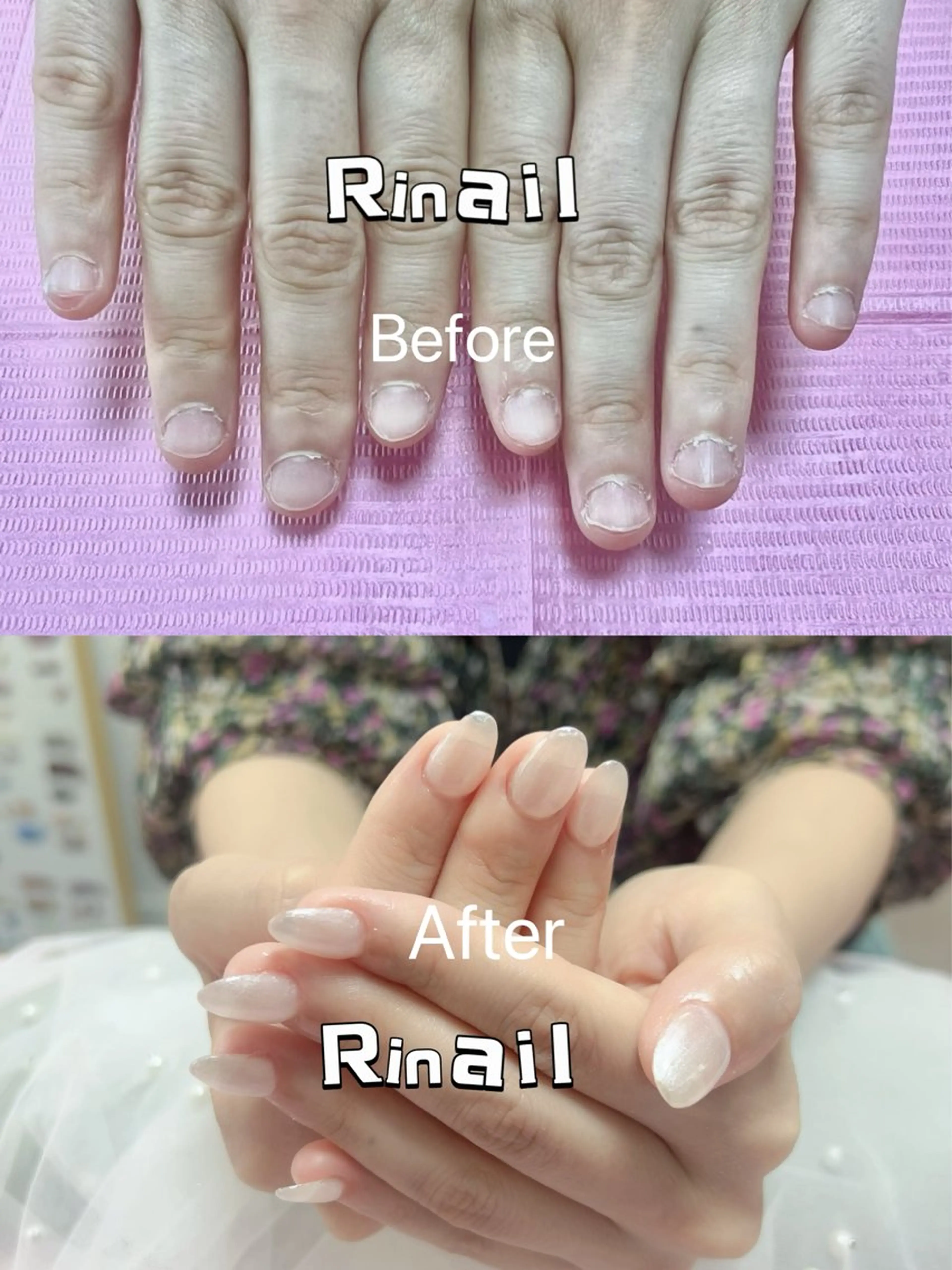 ネイル アートネイル チークネイル 長さ出し フラッシュネイル フットネイル YK Rinのネイルデザイン