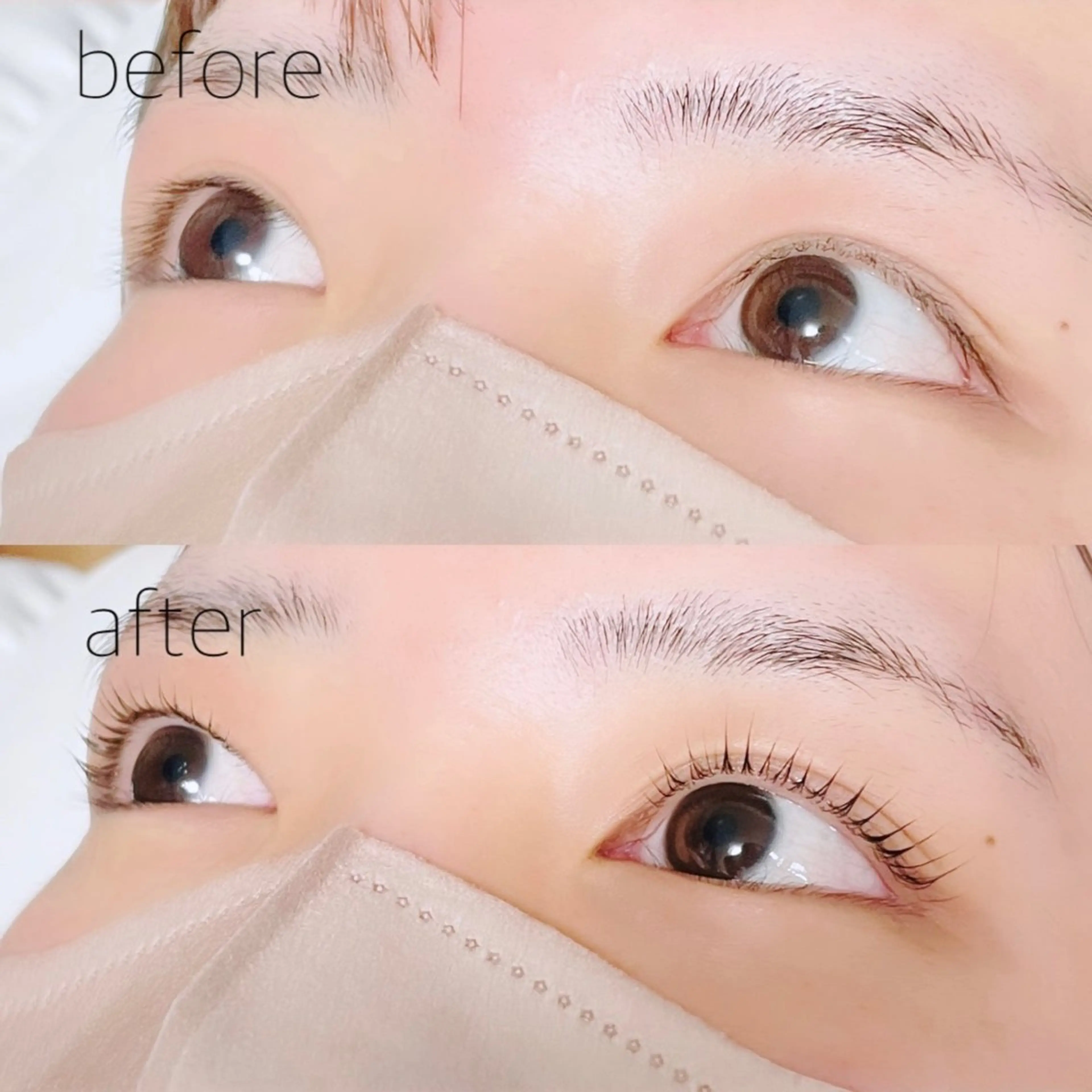 マツエク・マツパ 一重×まつ毛パーマ TAKEO🖤 マリーテレジア藤が丘のマツエク・マツパデザイン