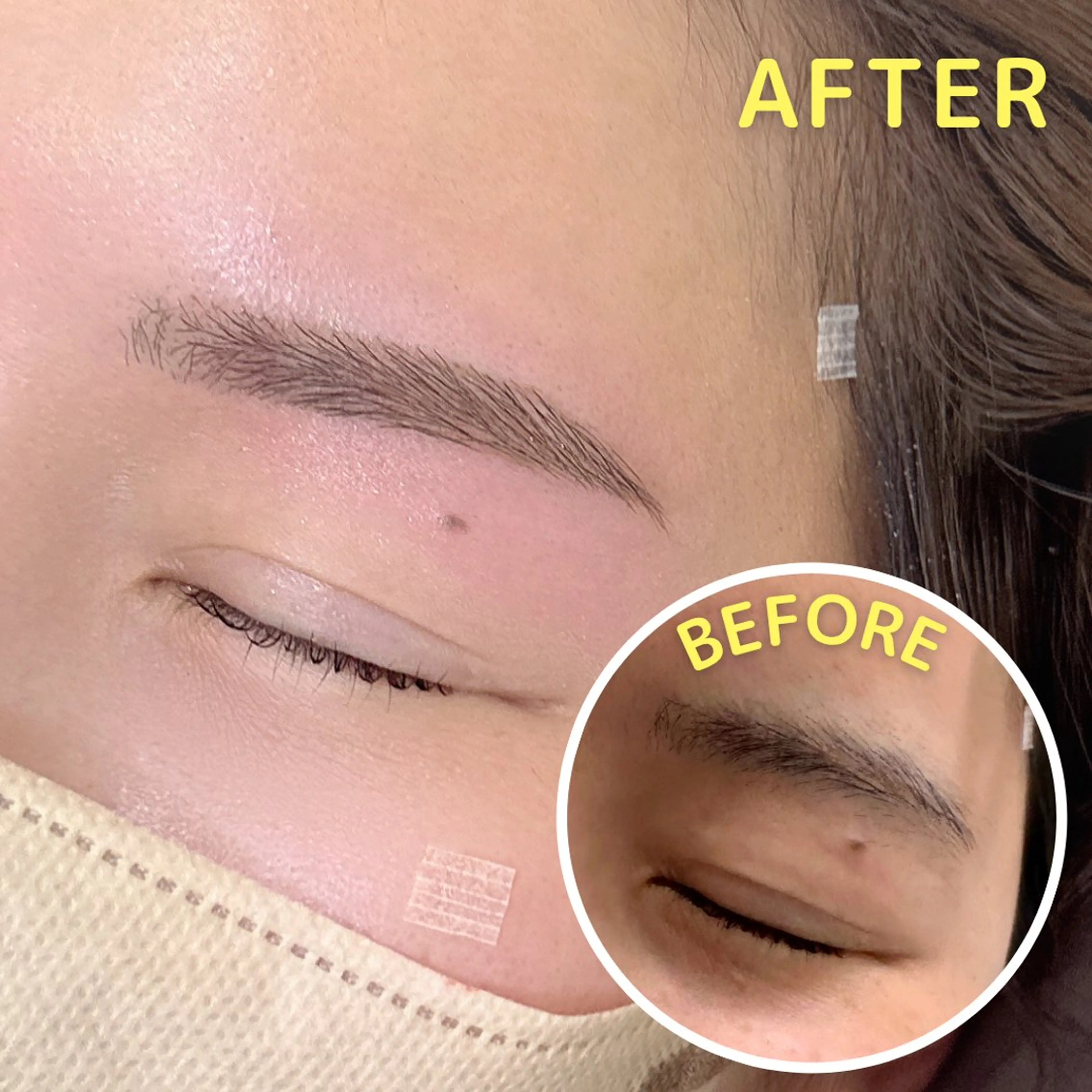 アイブロウ ワックス脱毛 眉カット その他(アイブロウ) HAIR&MAKE POSH 日暮里のネイルデザイン