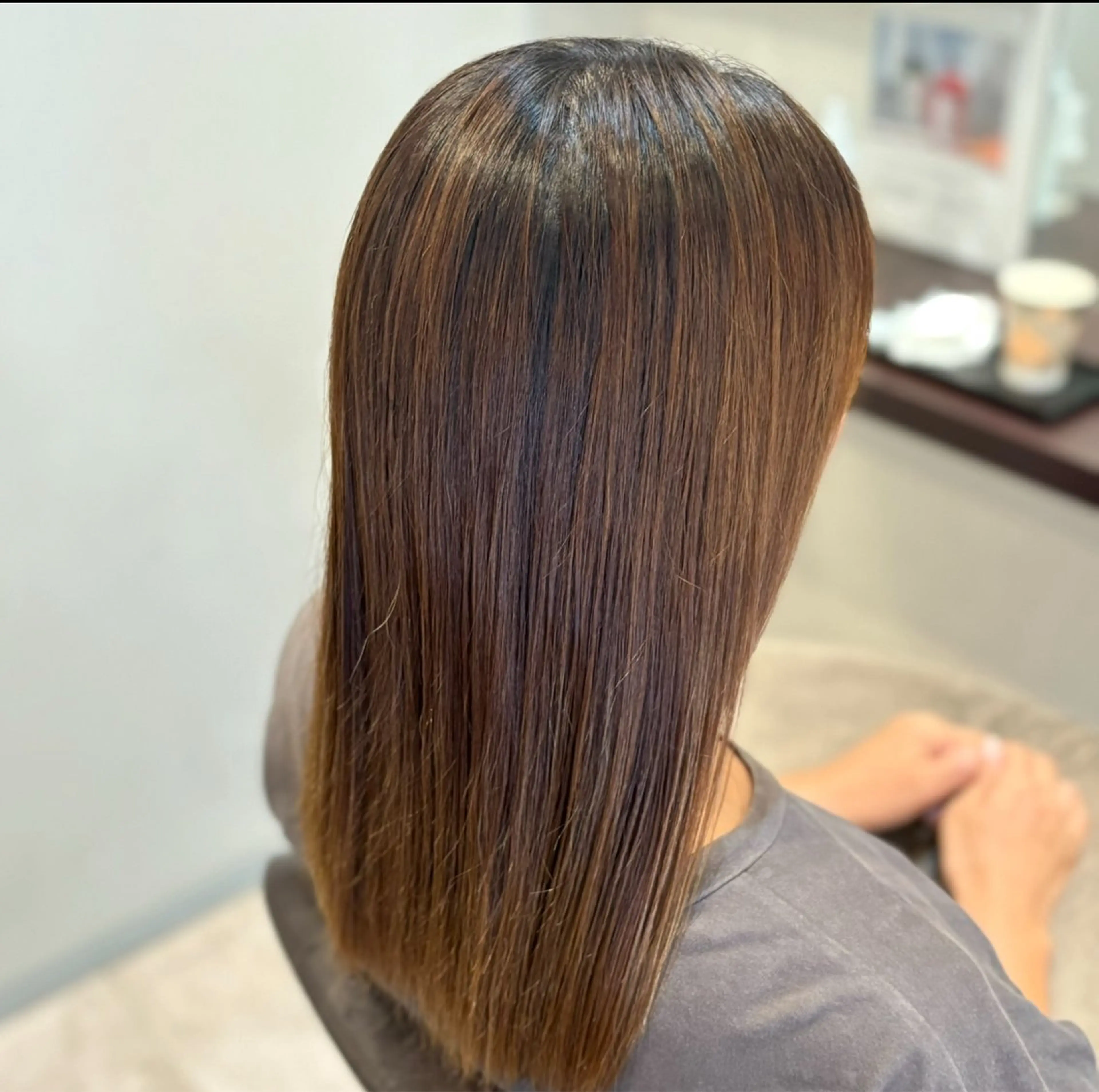 ロング 山下 ちひろのヘアスタイル