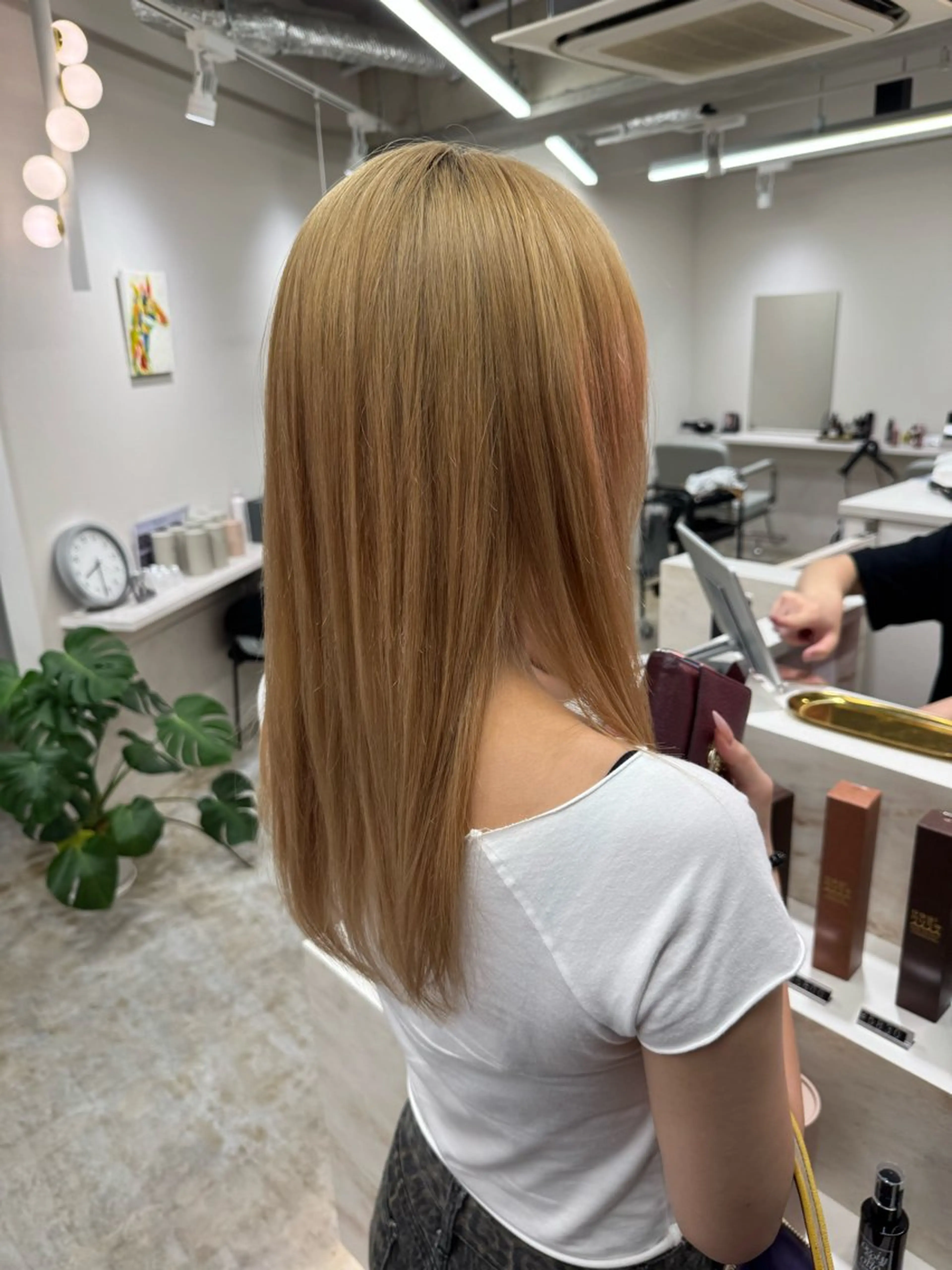 セミロング CALME by bougie ENAのヘアスタイル