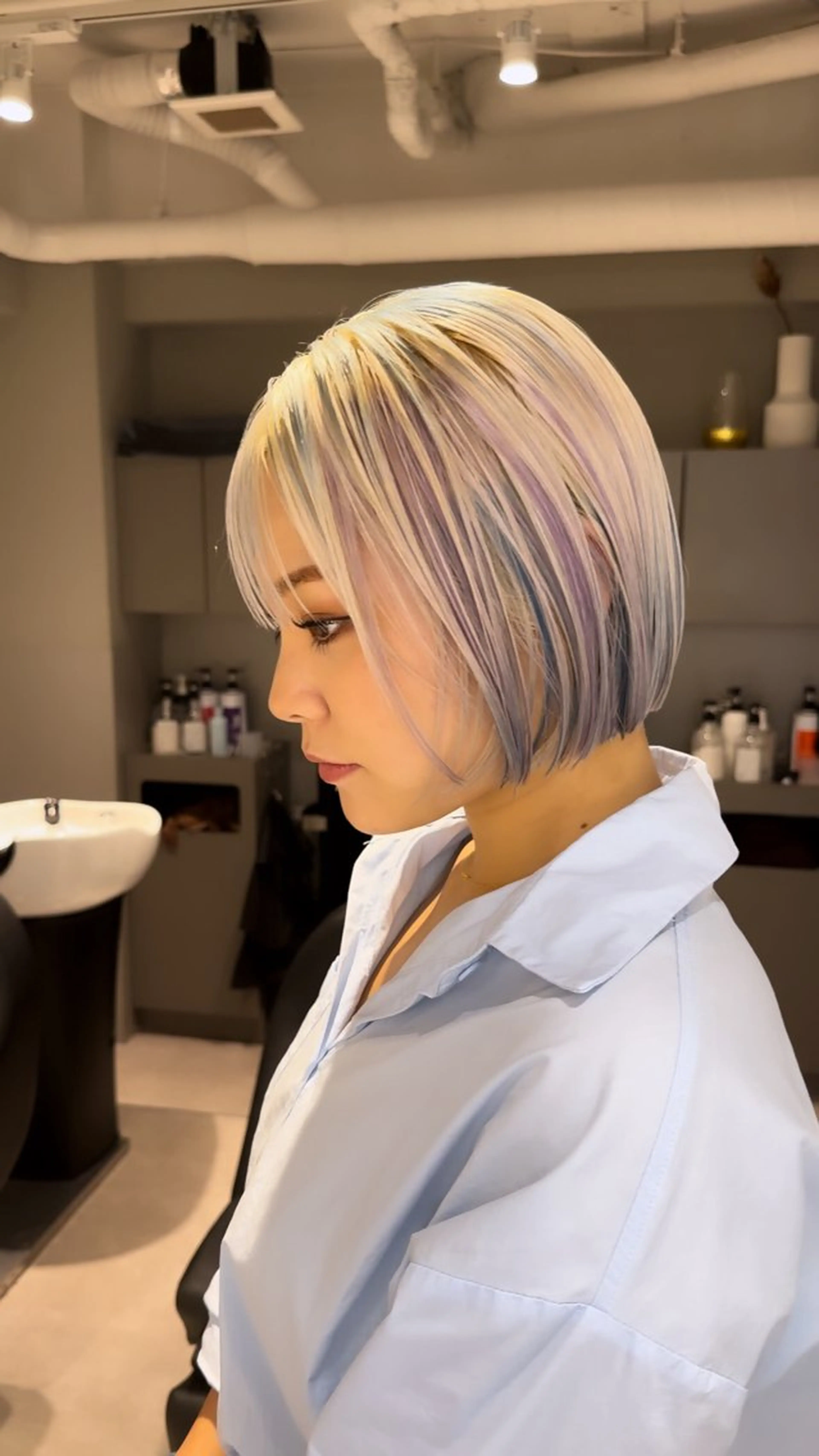 ショート カラー share salon OXY所属・🌈ショートの神様 🌈原田公祐のヘアスタイル