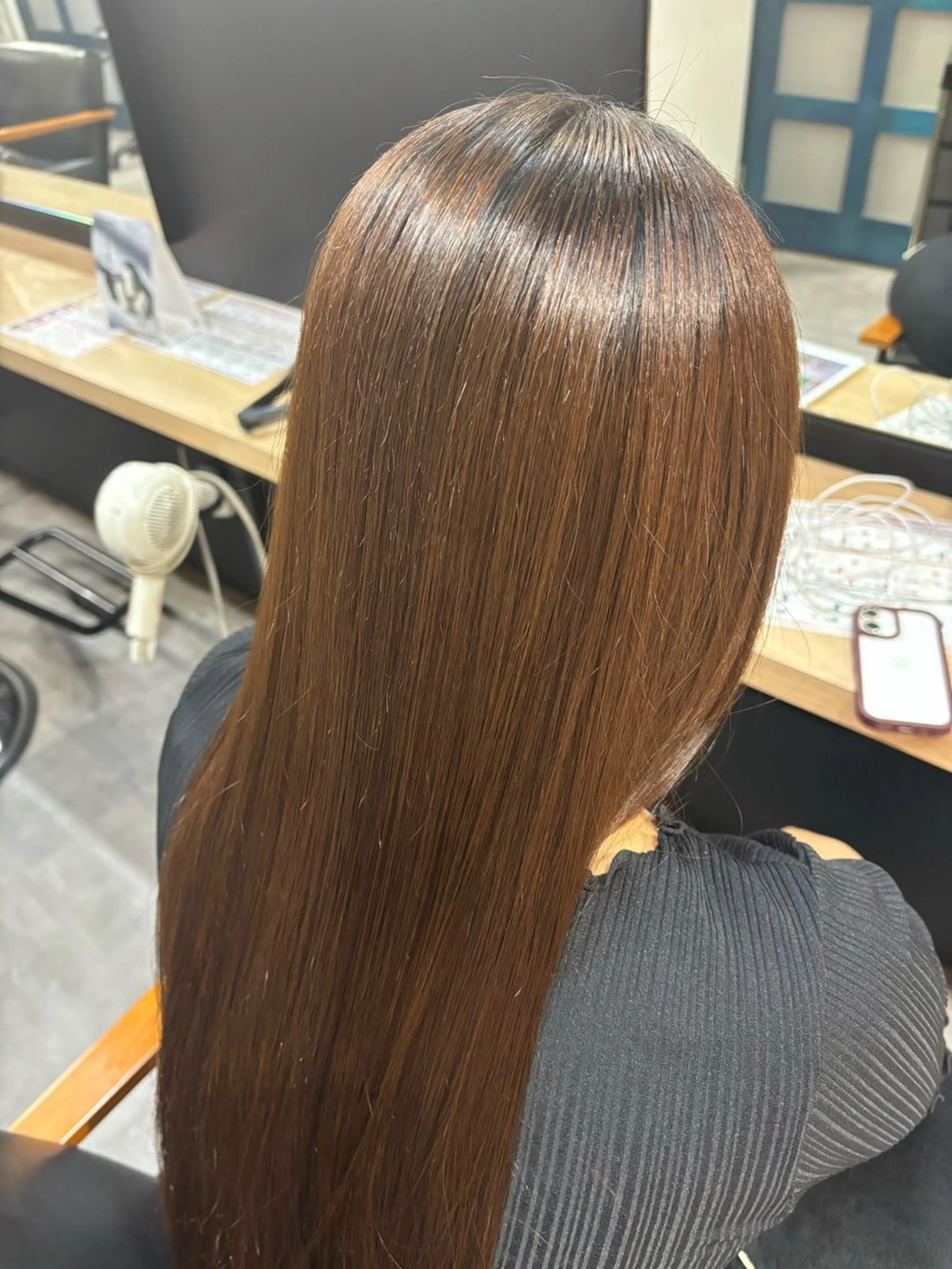 縮毛矯正 田中澪🩵ྀི /giinii横浜のヘアスタイル