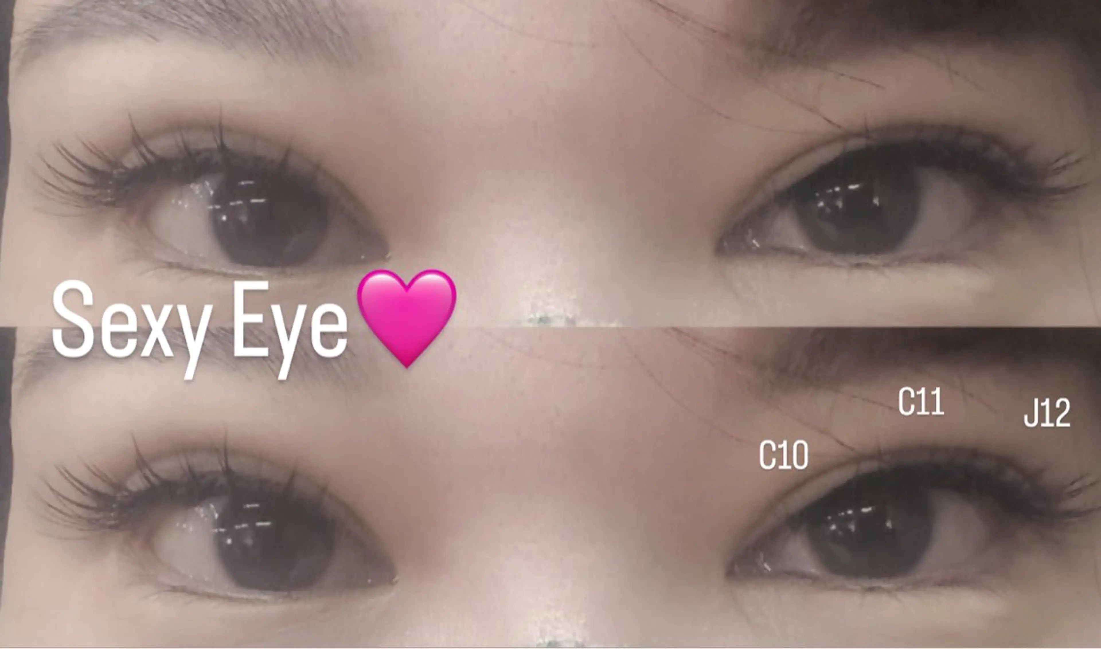 マツエク・マツパ Cカール Jカール ミンク MAQUIA泉中央店 相馬のマツエク・マツパデザイン