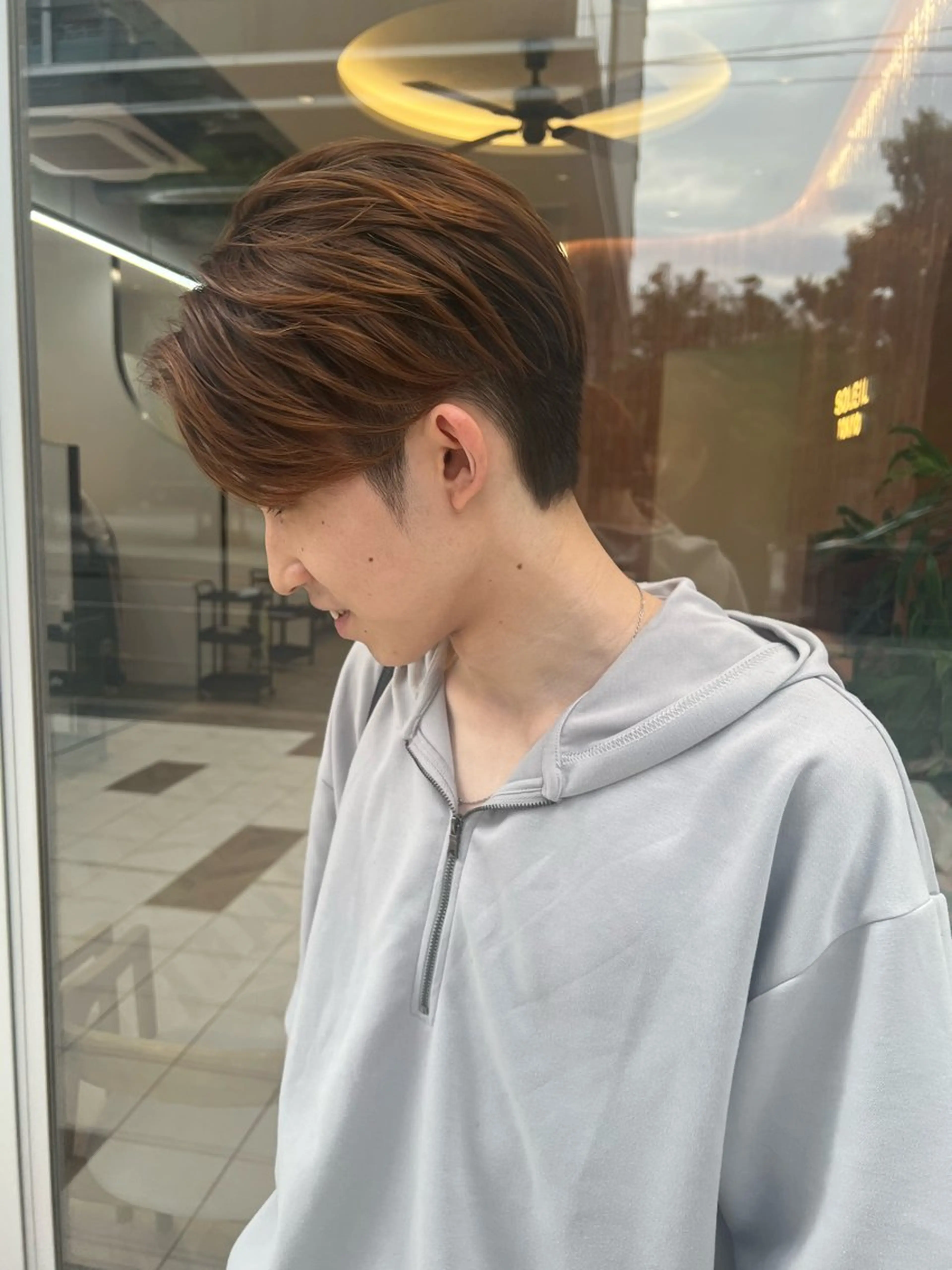 カラー メンズ 毛流れフェザー スタイル🔹竹内凌のヘアスタイル