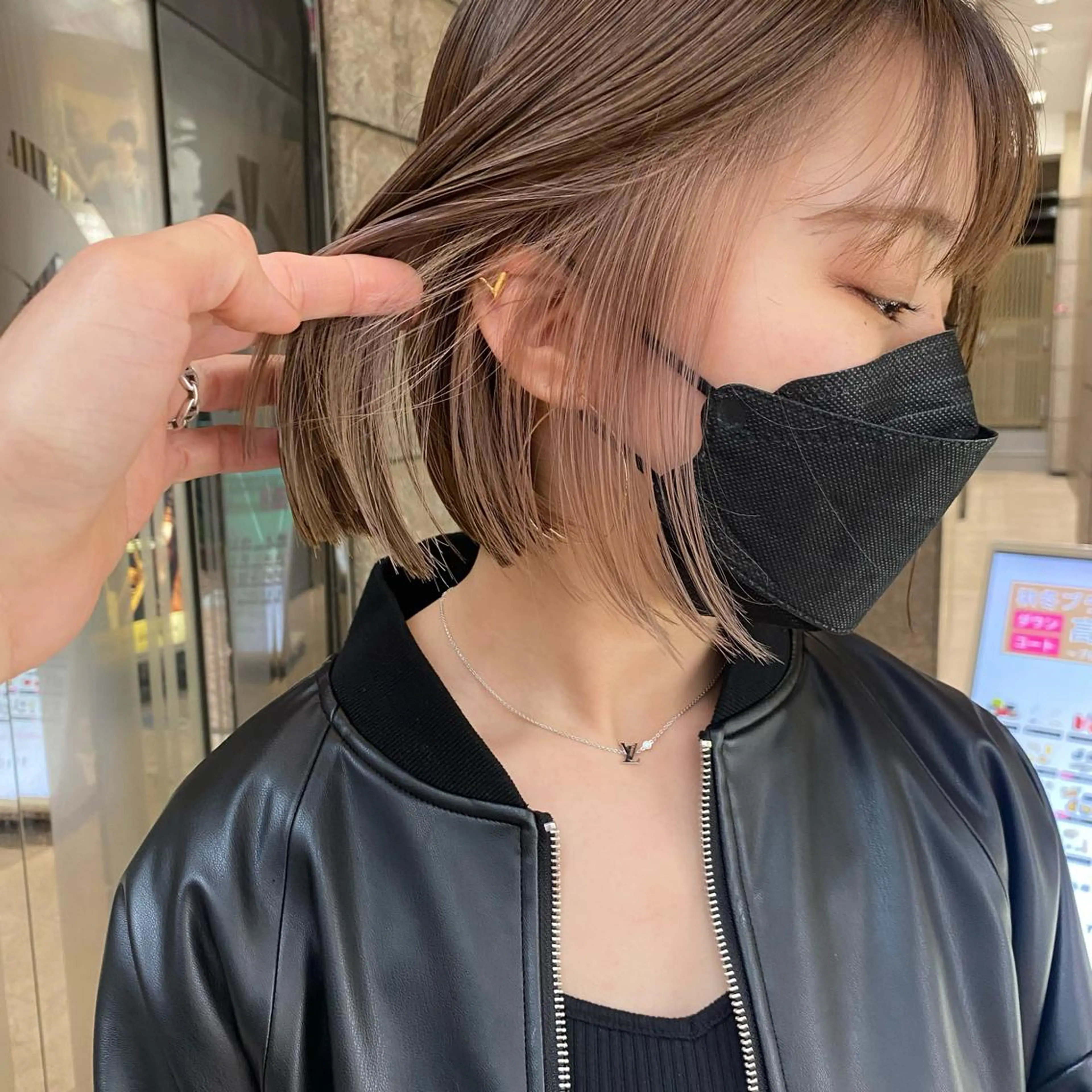 🌈インナーカラー+全体カラー+シルクトリートメント🌈の写真