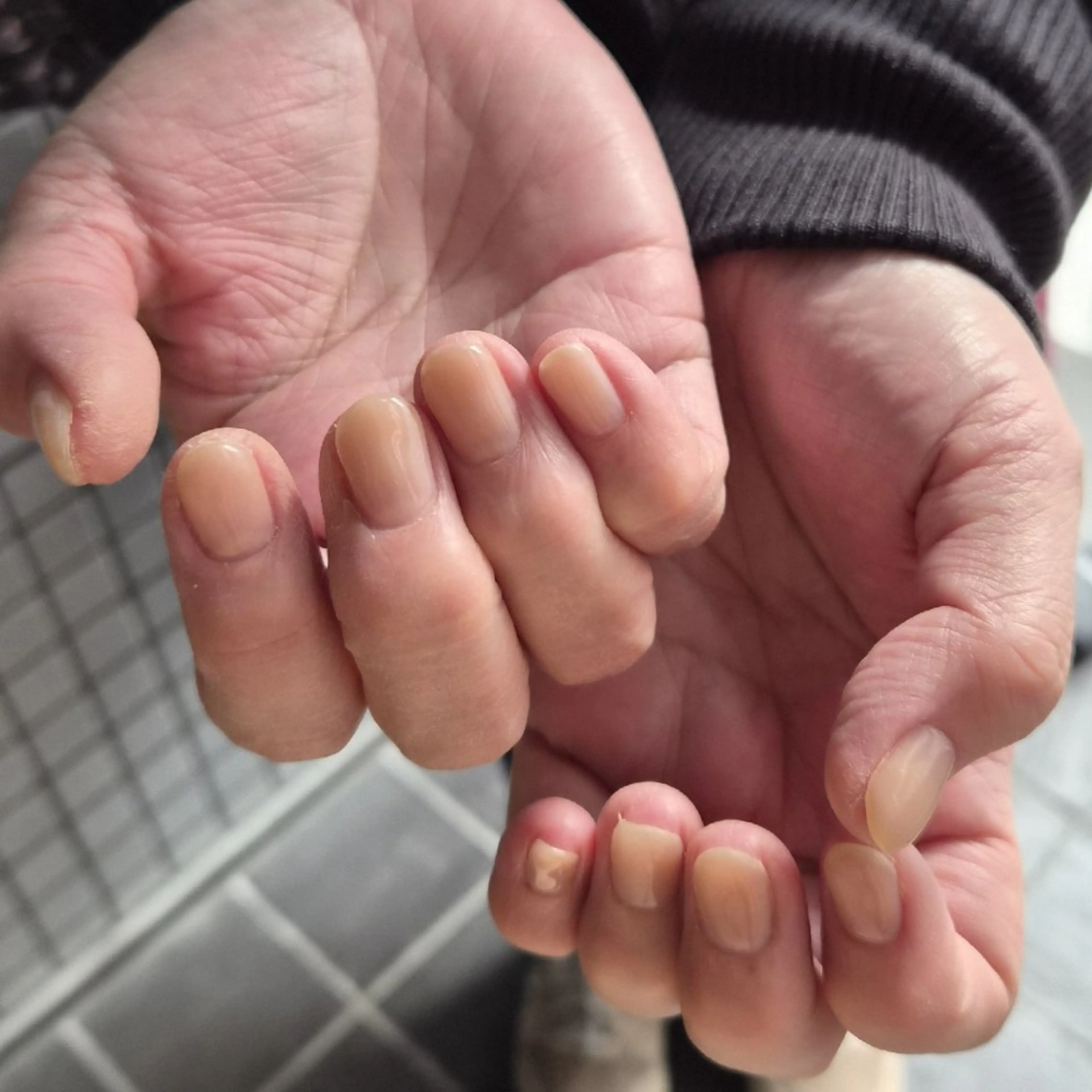 ネイル ワンカラーネイル ハンドネイル フットネイル MINAMI ☆.*˚/個性派のネイルデザイン