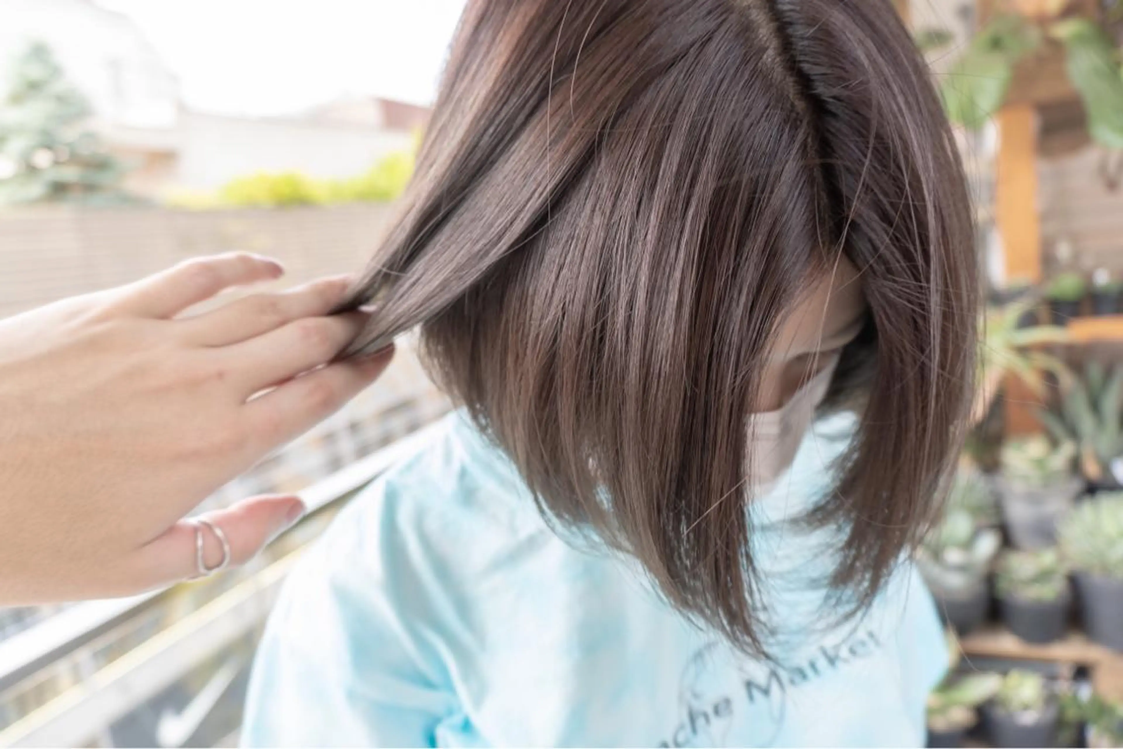 カラー ショート/レイヤー なら石井知希のヘアスタイル