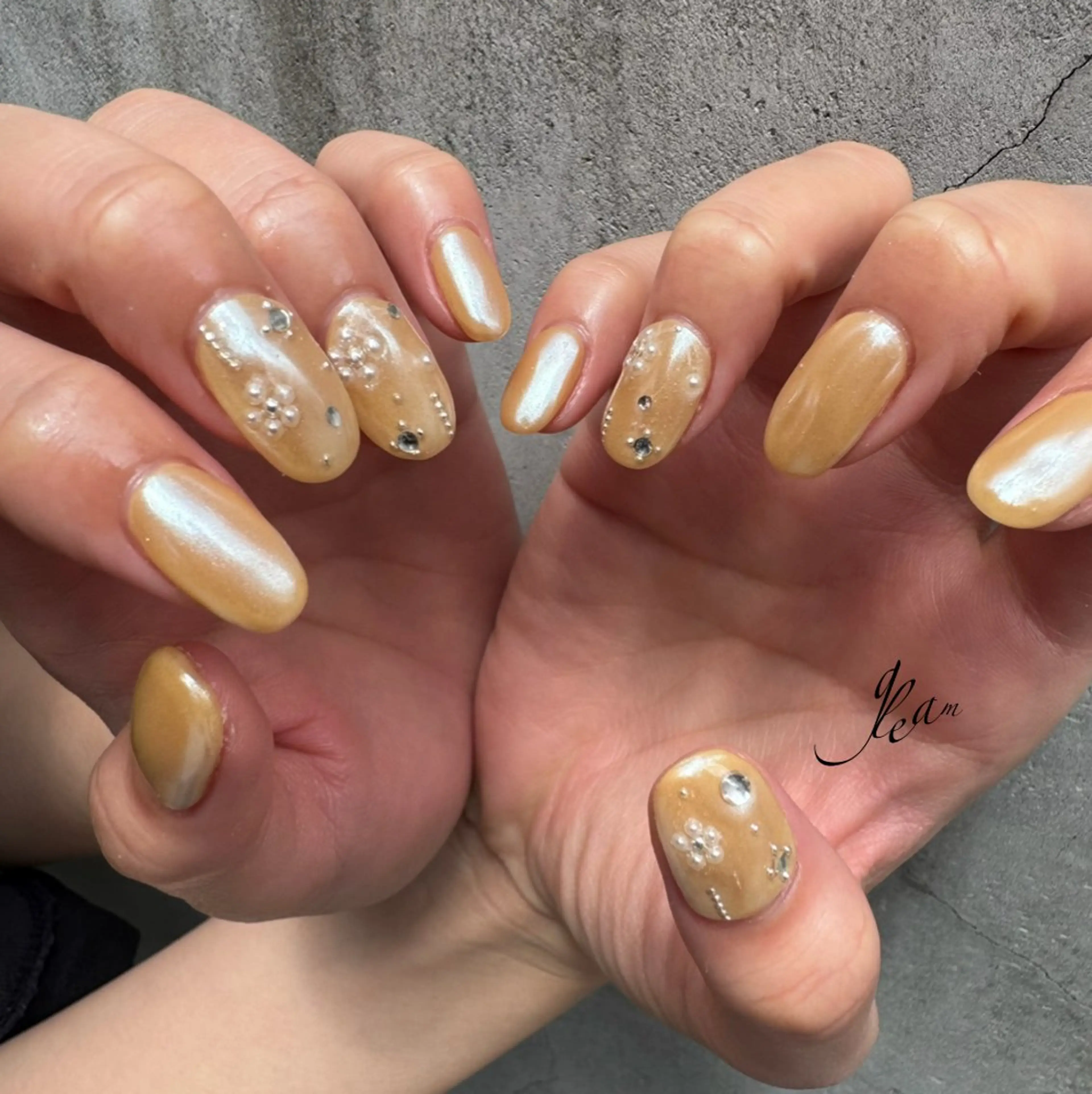 ネイル ハンドネイル gleam所属・gleam✴︎ sayakaのネイルデザイン