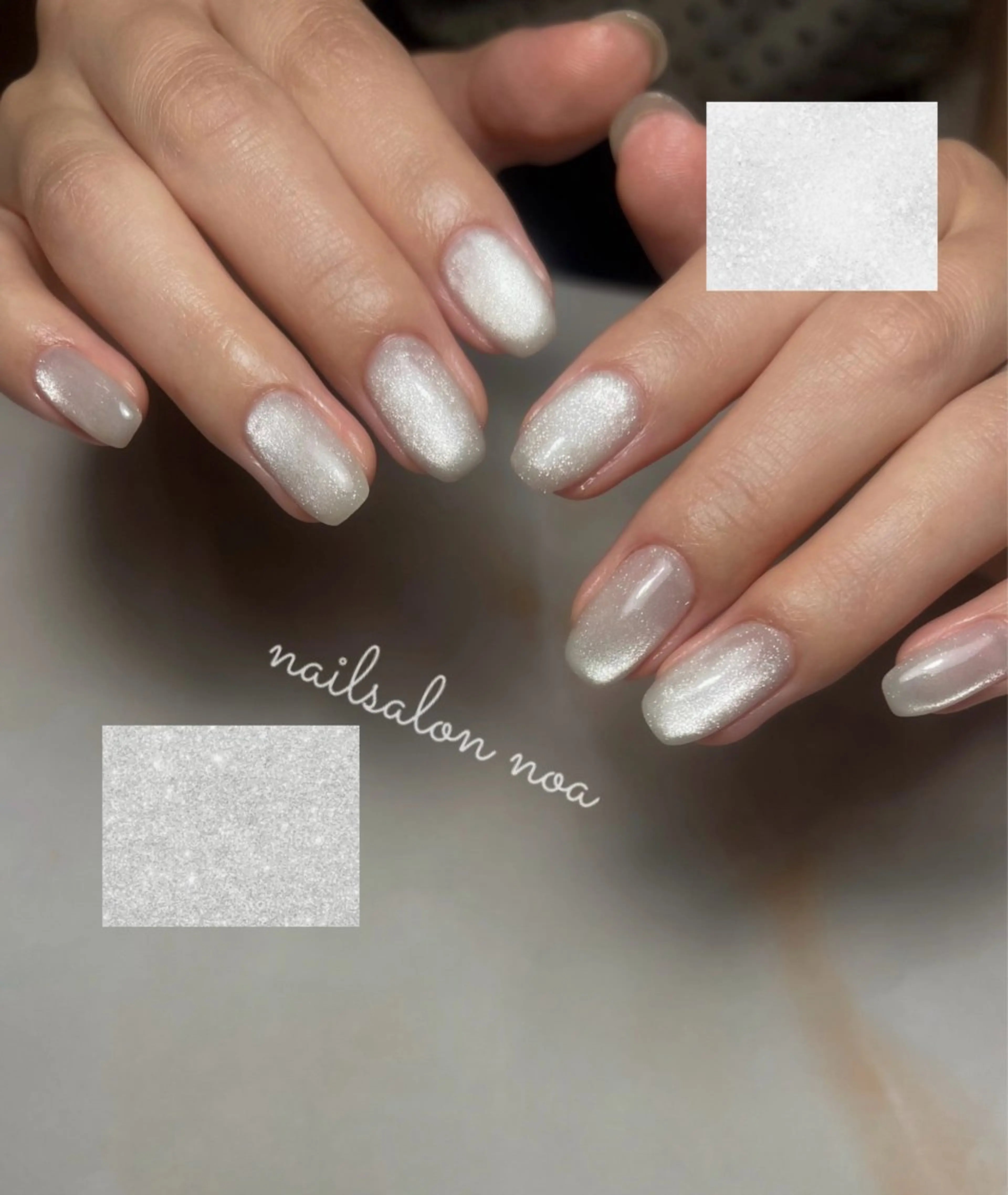 マグネットネイルコース💅全46色のマグネットカラー✨パラジェル使用‼️の写真