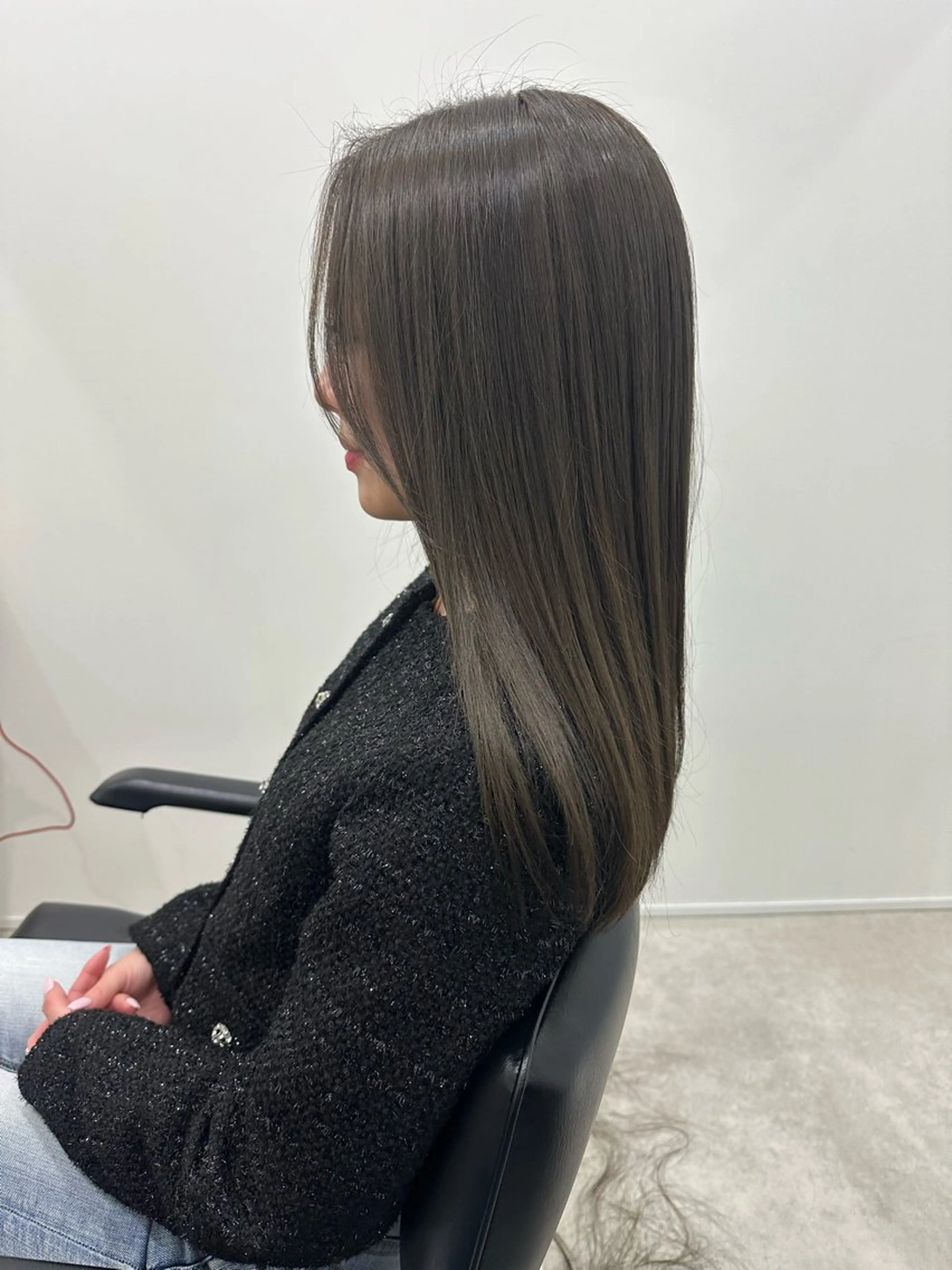 セミロング カラー カット ヘアカラー トリートメント ヘアセット/艶カラー 💐nao.のヘアスタイル