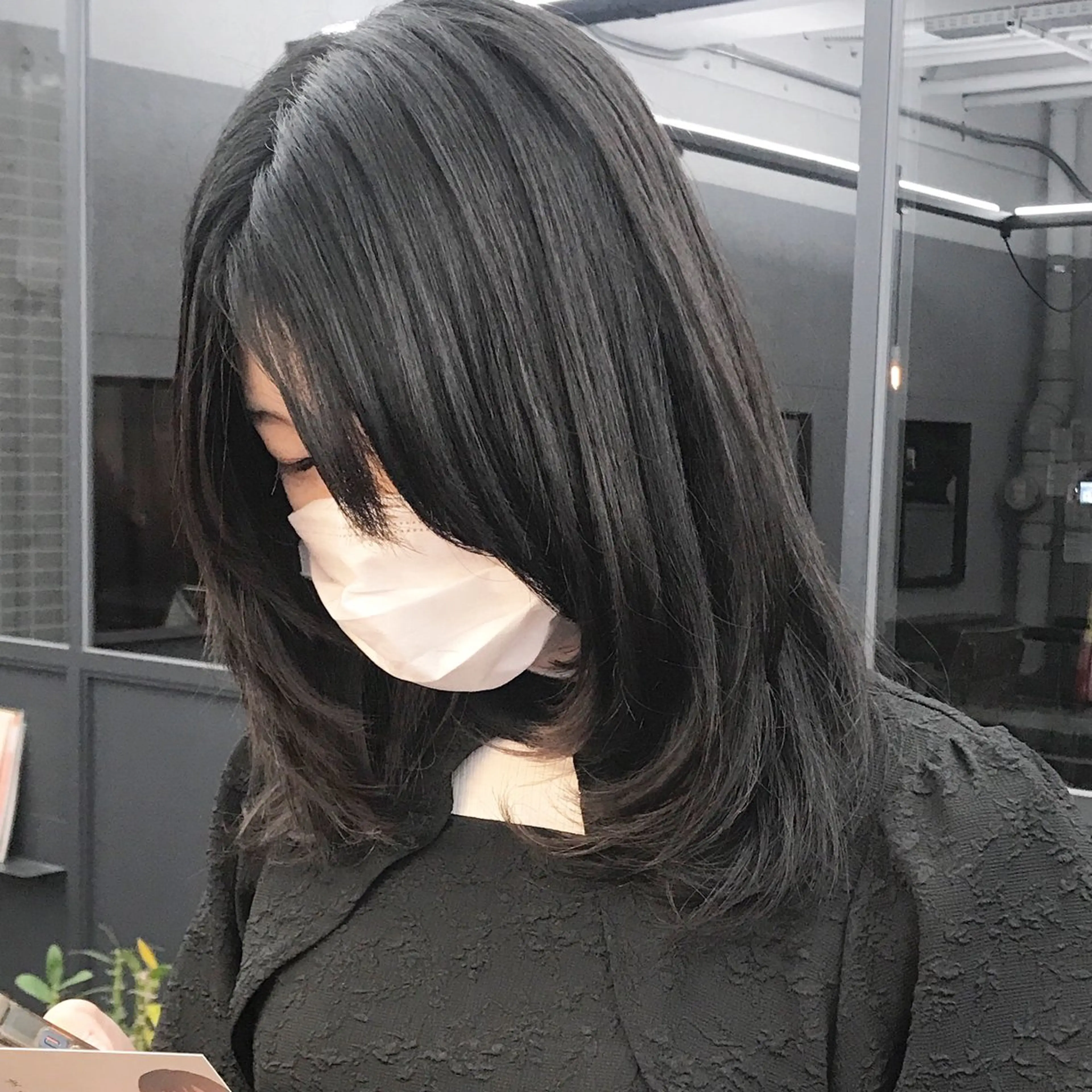 ミディアム レイヤーカット ウルフカット カット ヘアセット ✂︎ウルフ・ショート ✂︎MIKUNIのヘアスタイル