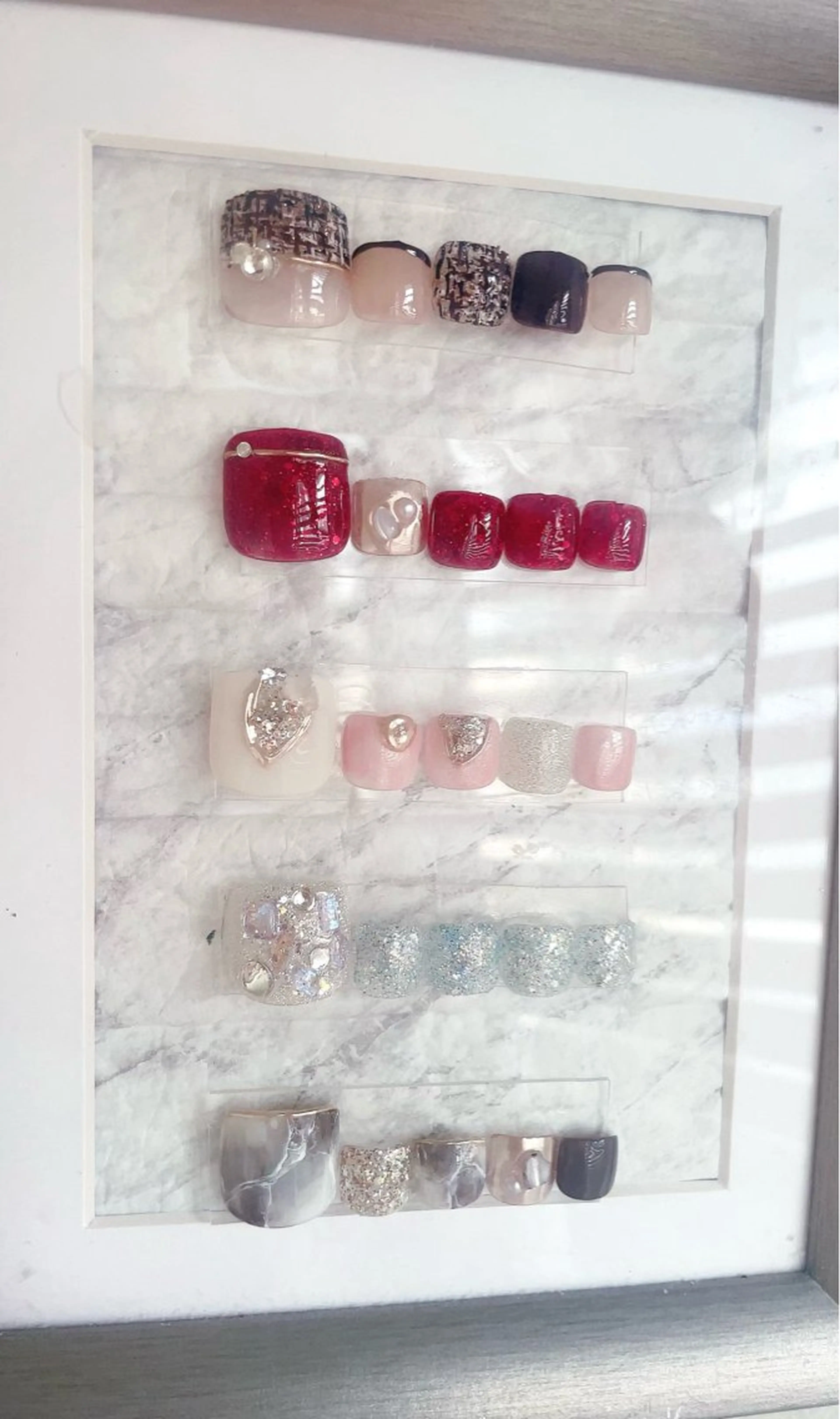 ネイル アートネイル フットネイル yochi nailのネイルデザイン