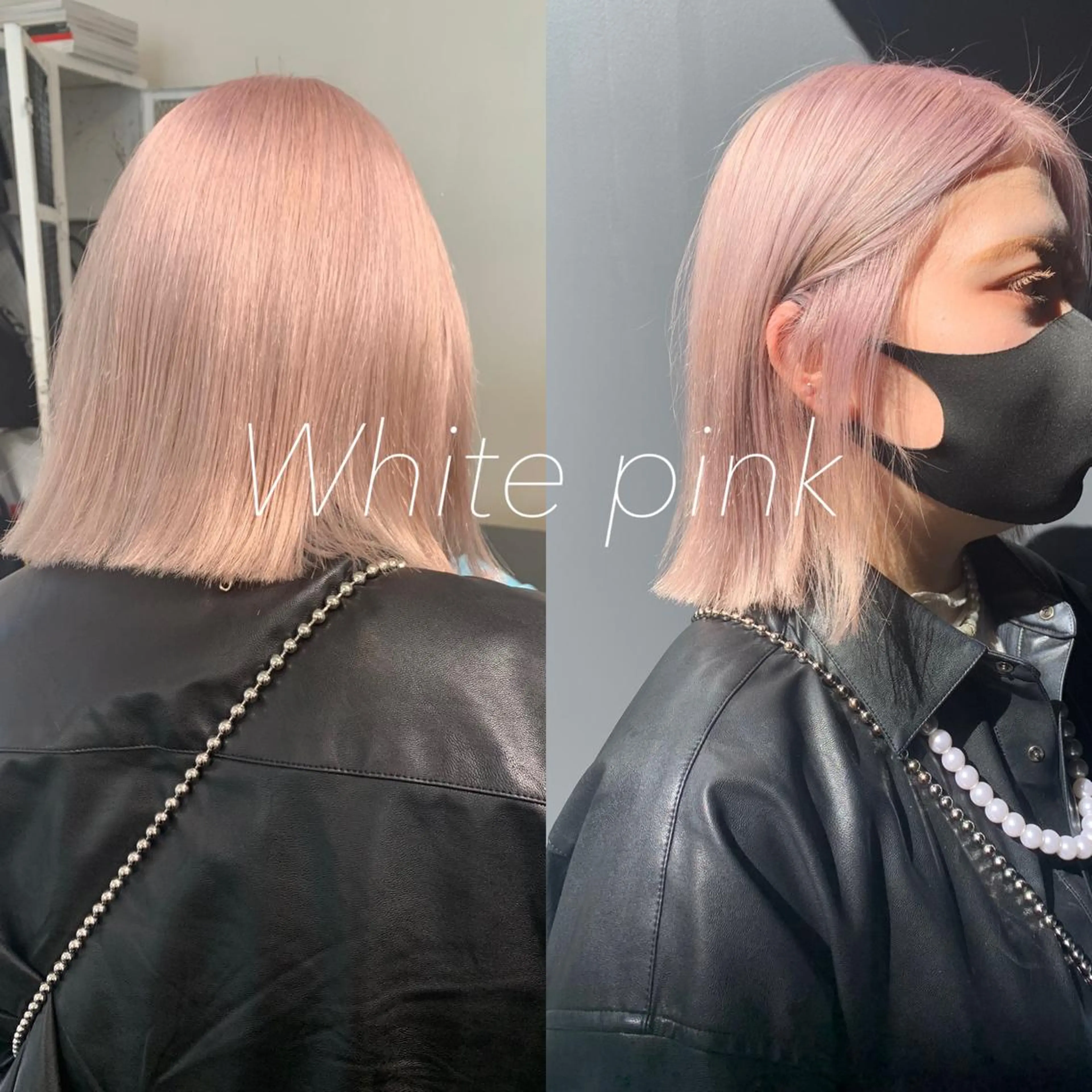 ミディアム カラー ブリーチ ケアブリーチ ヘアカラー トリートメント レイヤーカット/艶髪 ✨💭KIRARIのヘアスタイル