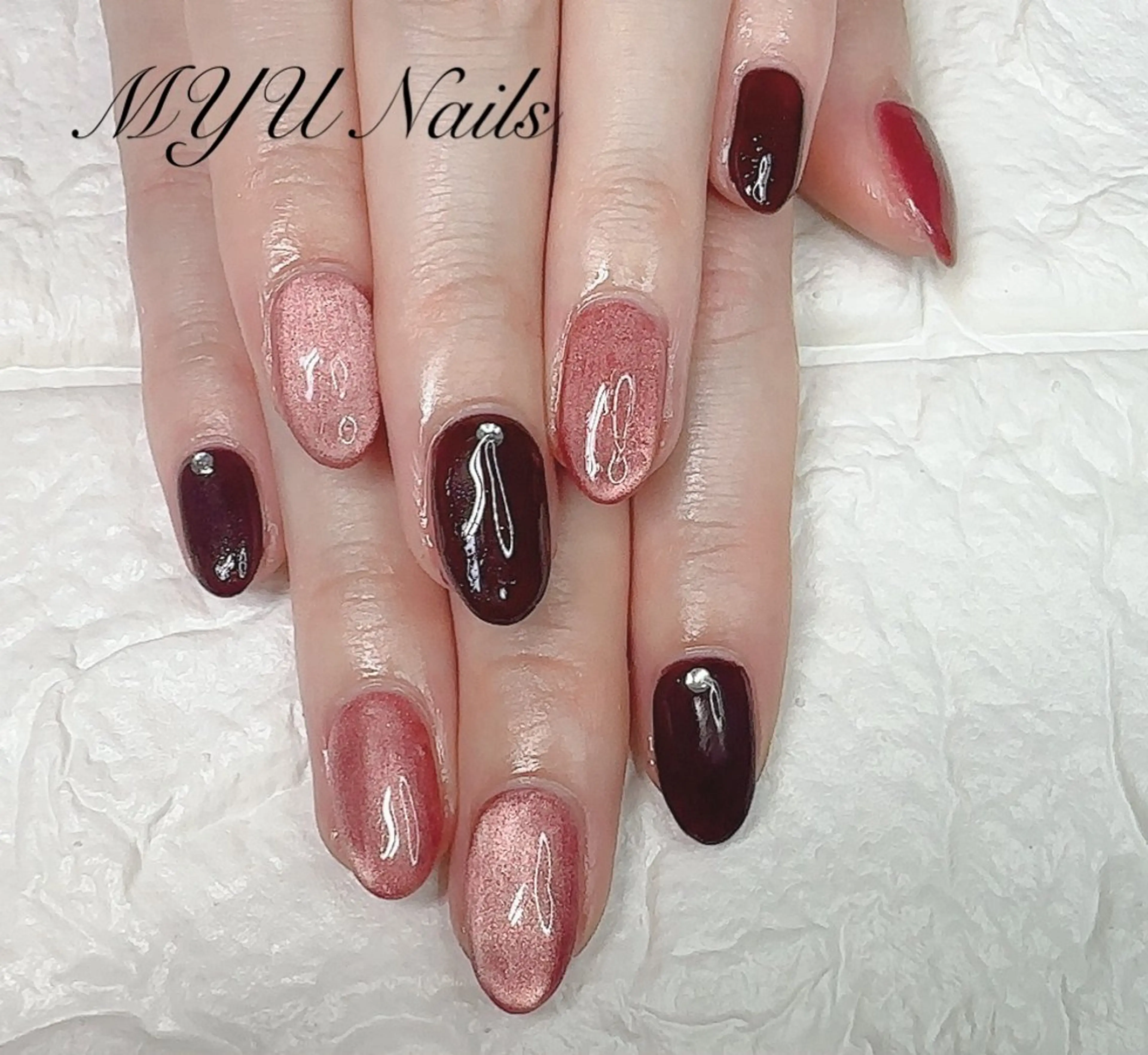 ネイル ワンカラーネイル ハンドネイル MYU Nails所属・MYU Nailsのネイルデザイン