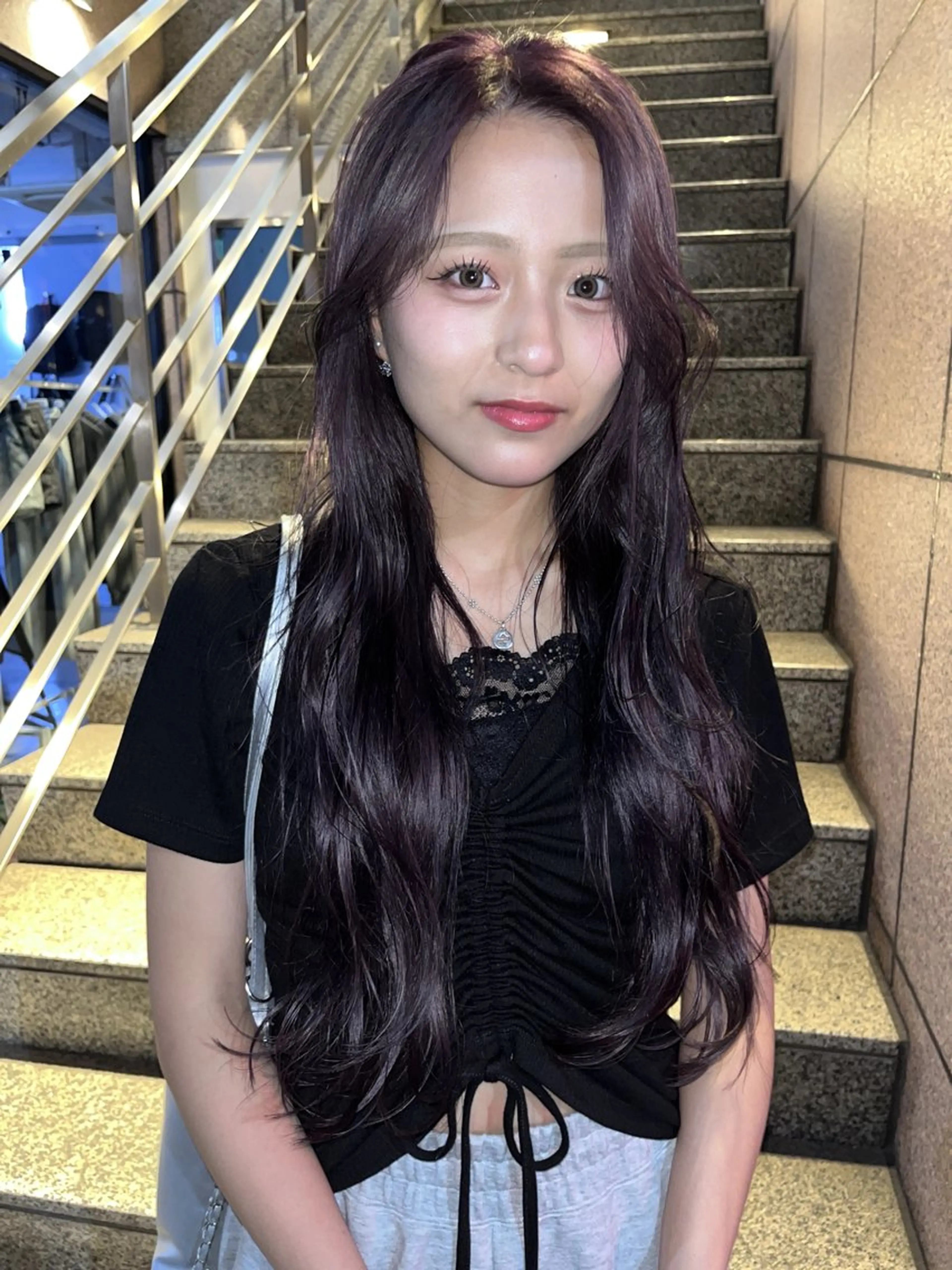 セミロング カラー ヘアカラー トリートメント ナチュラルなヘア /ヨシダトモキのヘアスタイル