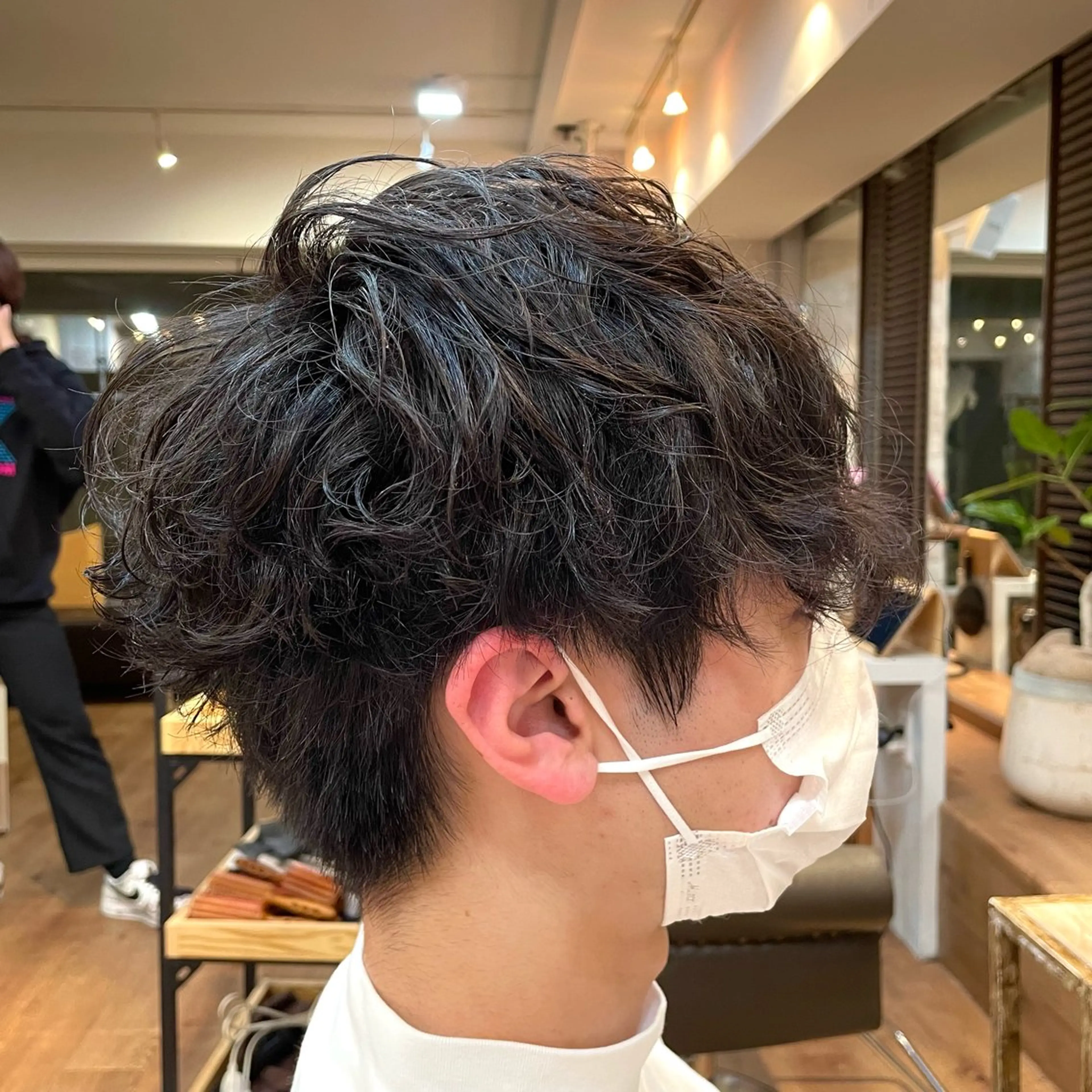 パーマ メンズ 西村 友佑のヘアスタイル