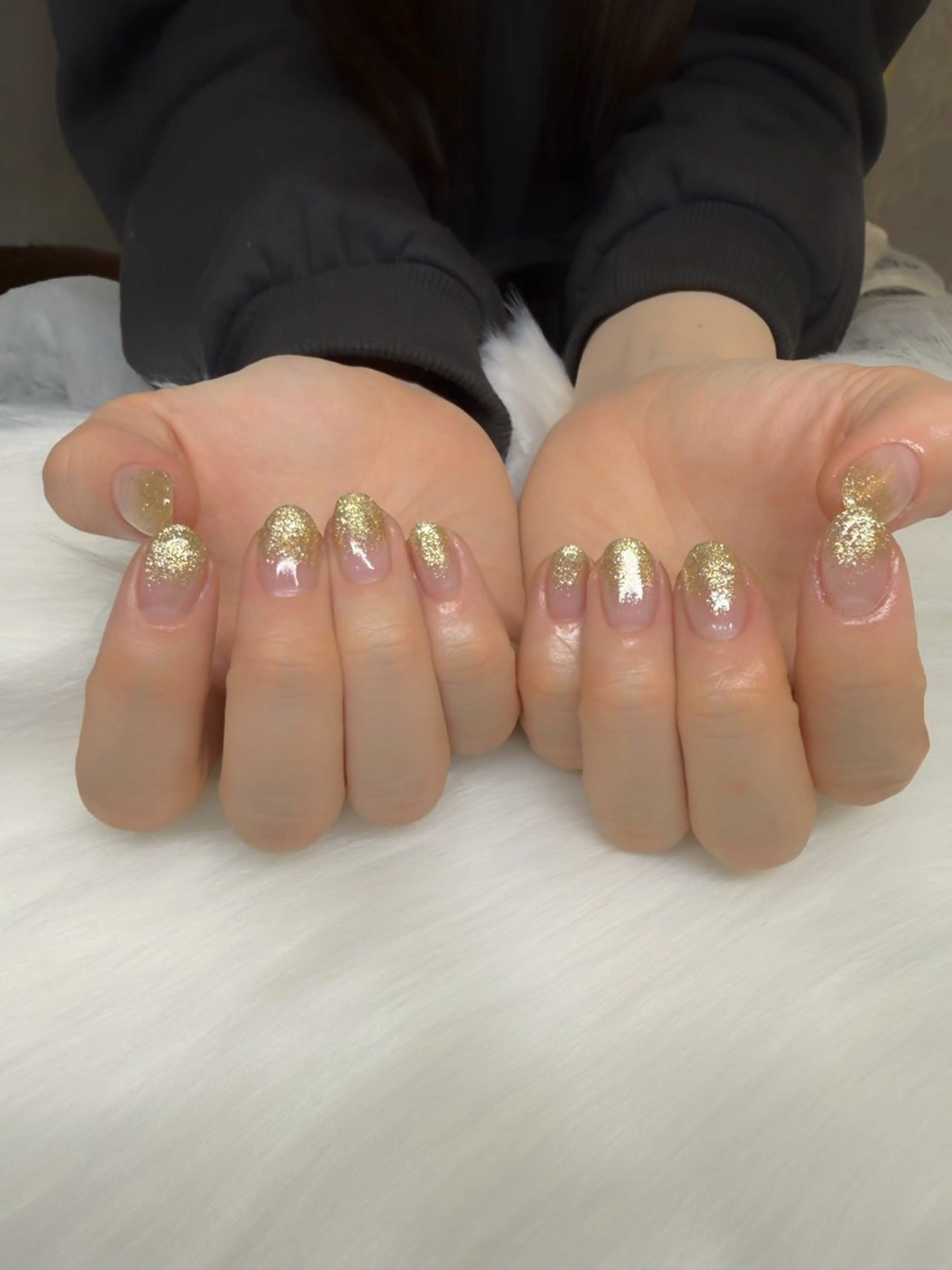 すぐ予約🎀オフ込み　ラメグラデーションの写真