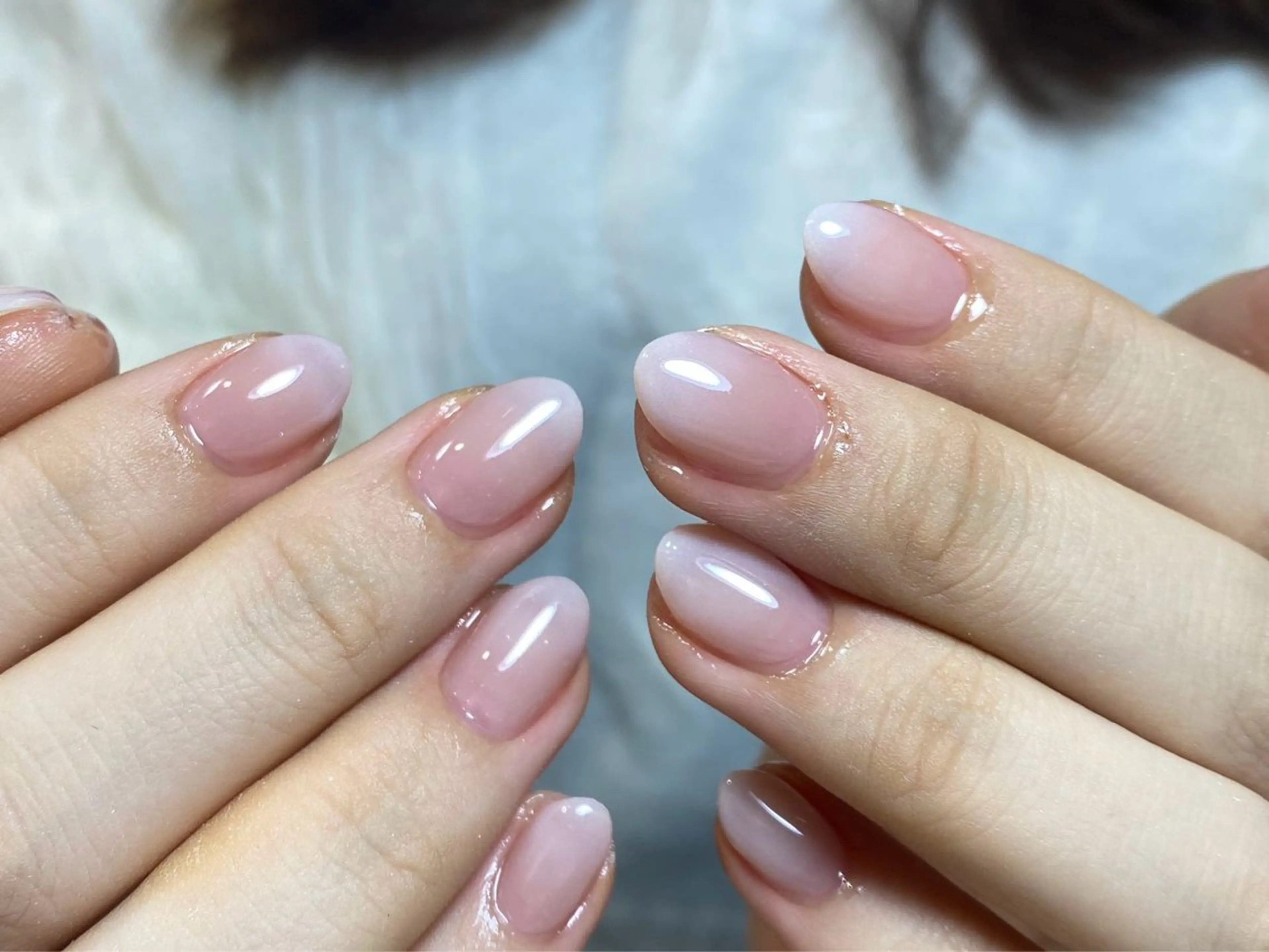 ネイル ワンホンネイル 冬ネイル Venusパラジェル 長さだし専門店のネイルデザイン