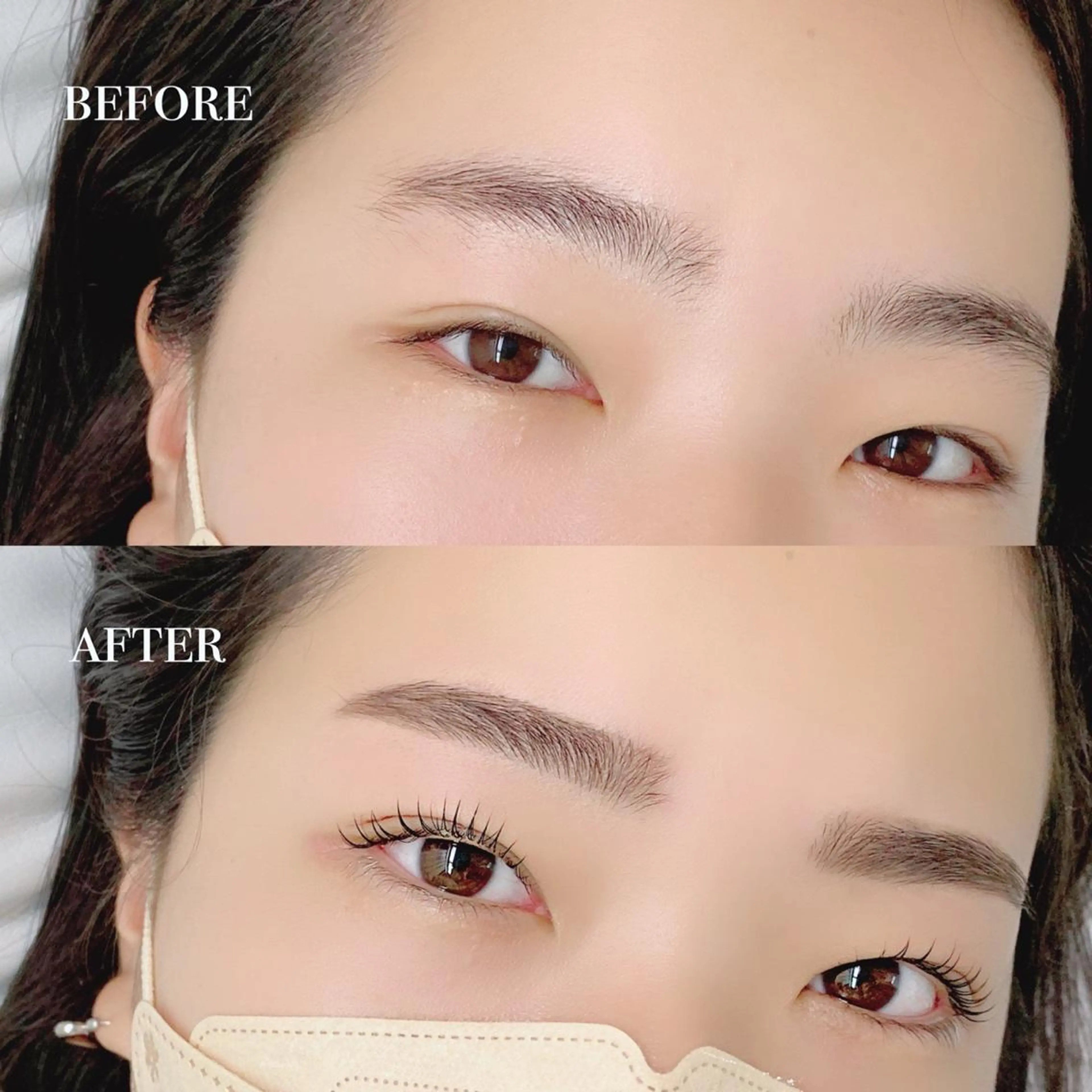 ネイル マツエク・マツパ アイブロウ SecretBelle所属・ジラフブロウ YUのマツエク・マツパデザイン