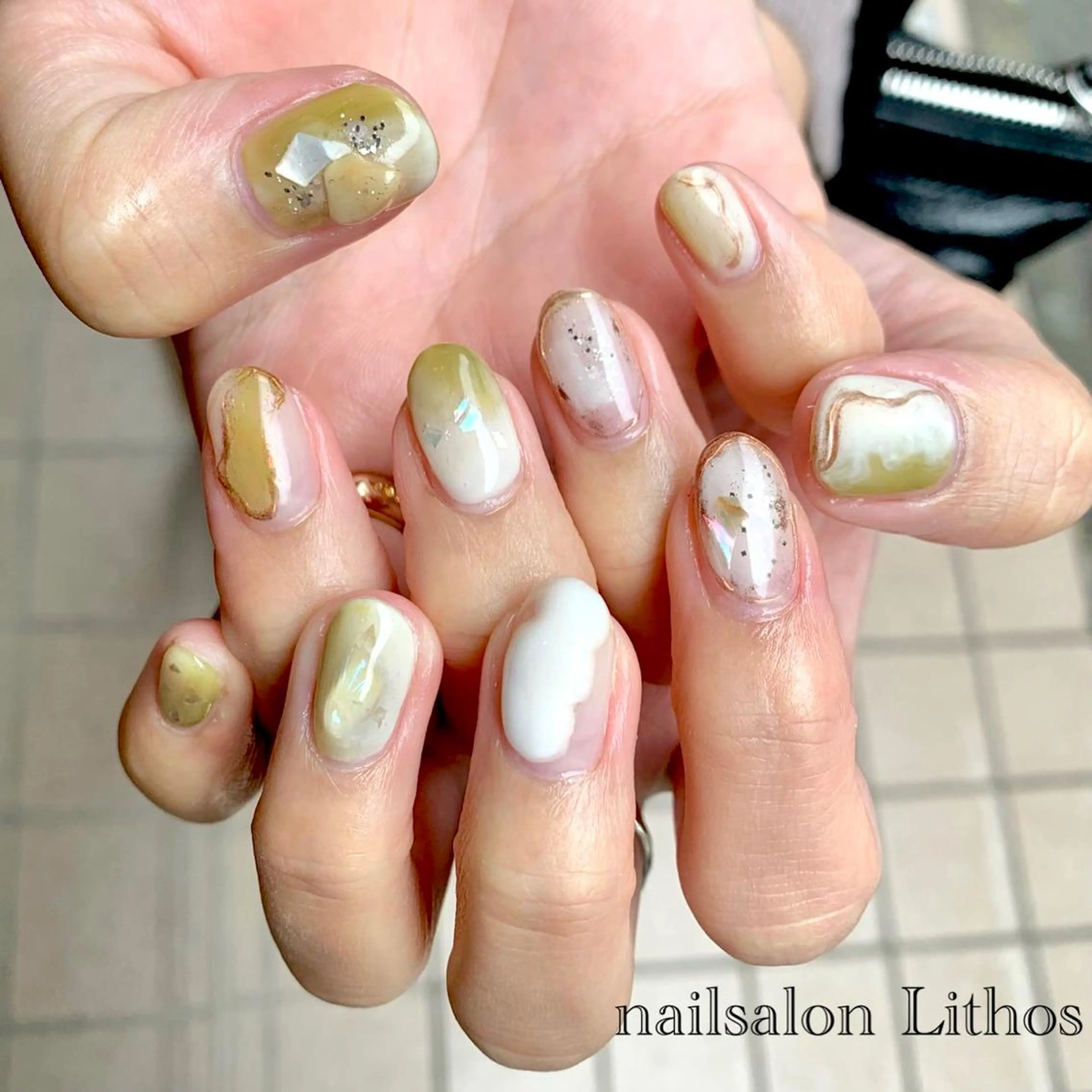 ネイル アートネイル ハンドネイル nailsalon Lithos所属・nailsalon Recontreのネイルデザイン