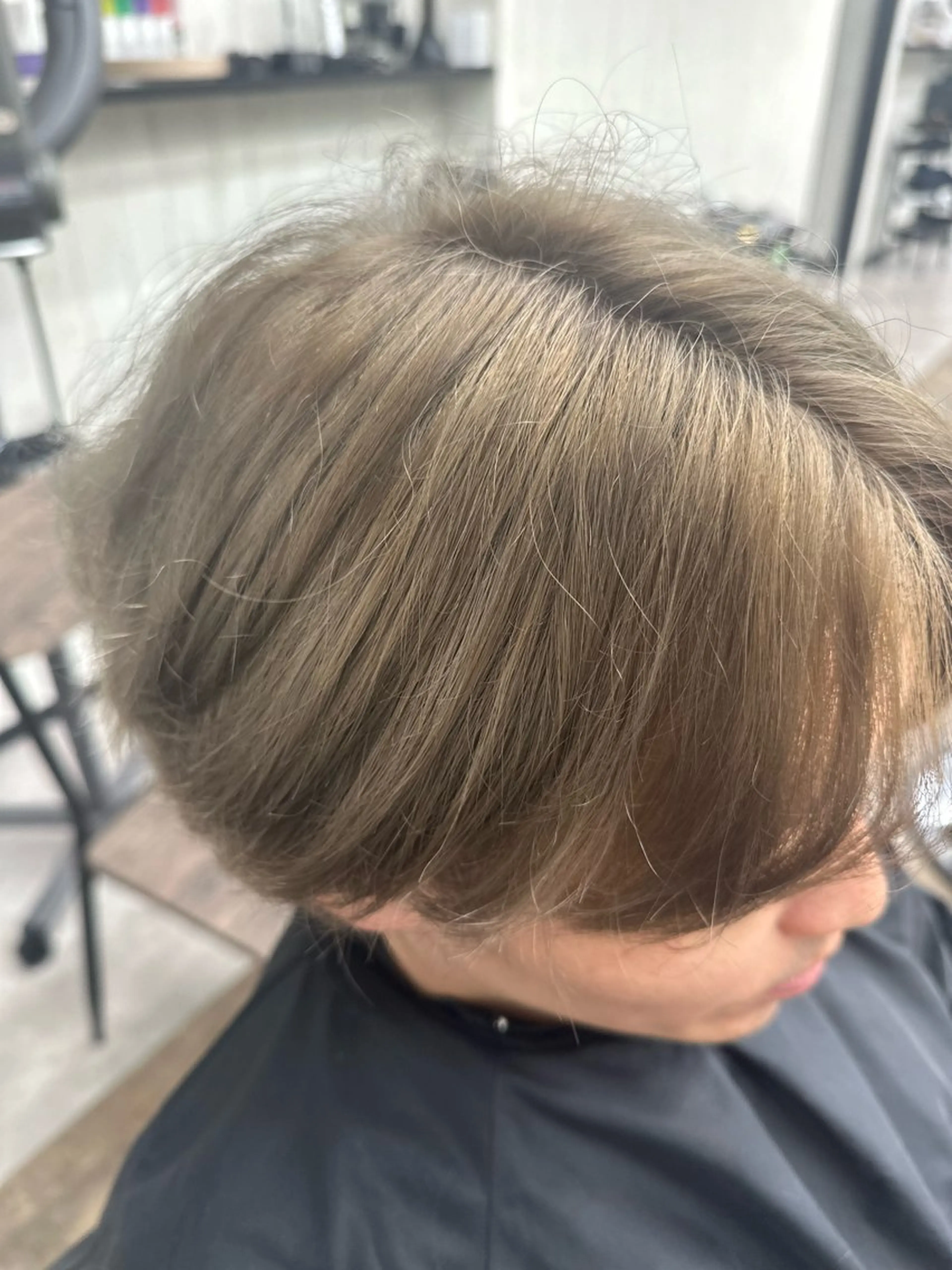 カラー ベージュカラー ⟡.·mamiya 縮毛矯正/ヘアセットのヘアスタイル