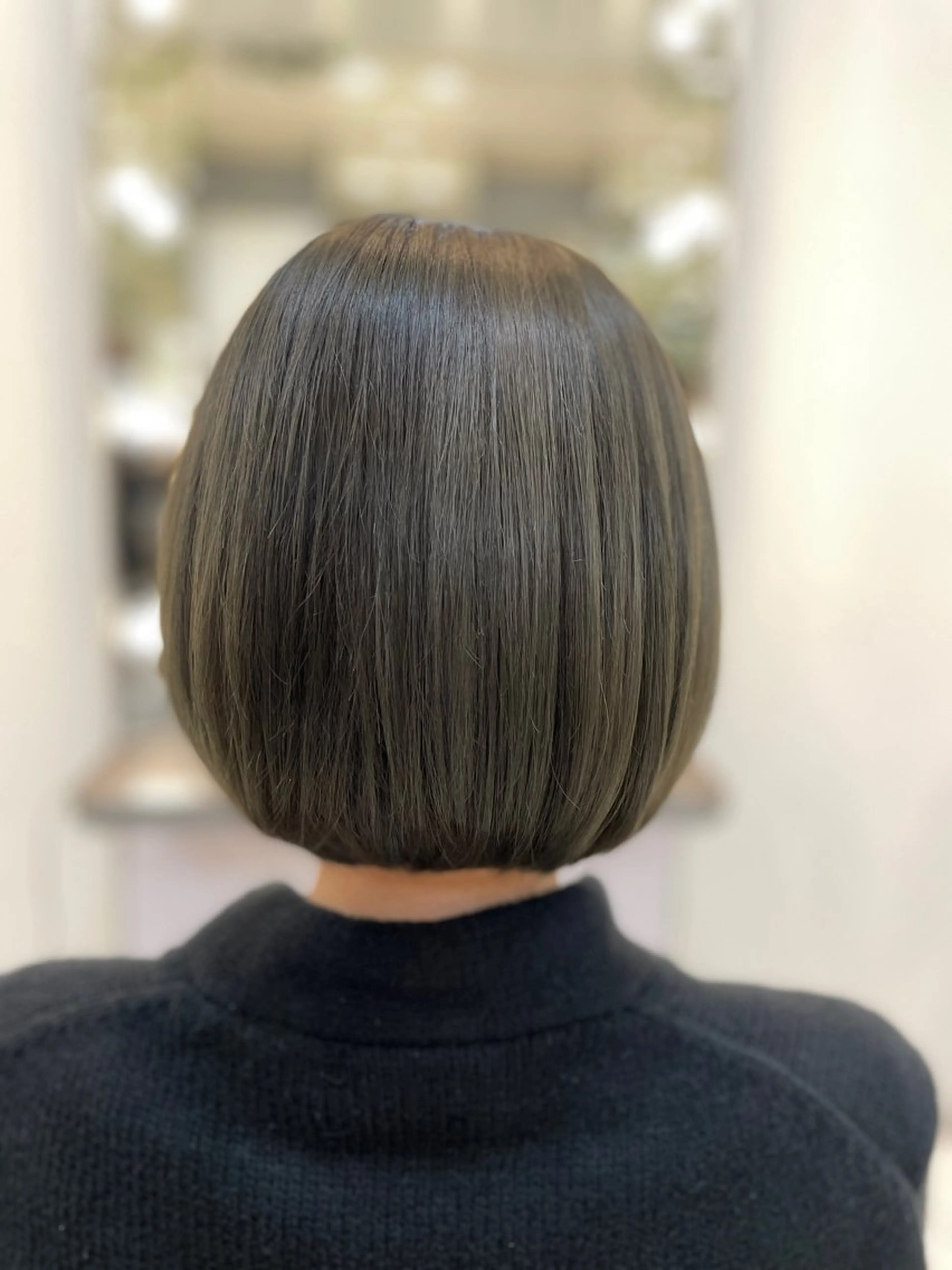 ショート ワンレンボブ ハンサムショート ボブ 髪質改善 レイヤーカット カット ヘアカラー トリートメント salowin suite 柏所属・髪質改善特化 専門美容師オクダ♂のヘアスタイル