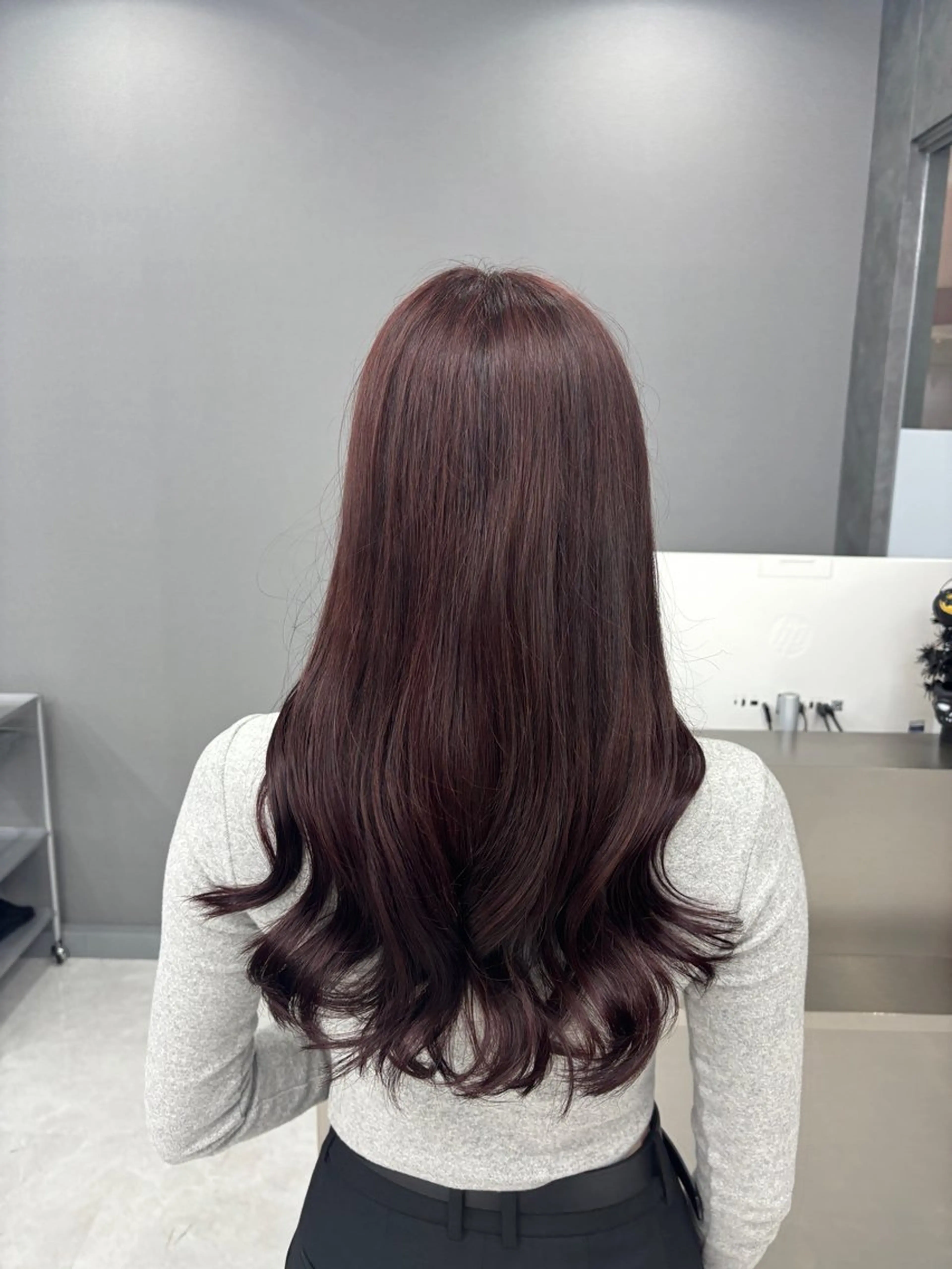 セミロング カラー ヘアアレンジ ヘアカラー トリートメント ヘアセット ミルクティー/ピンク カラー/ みう🎀のヘアスタイル