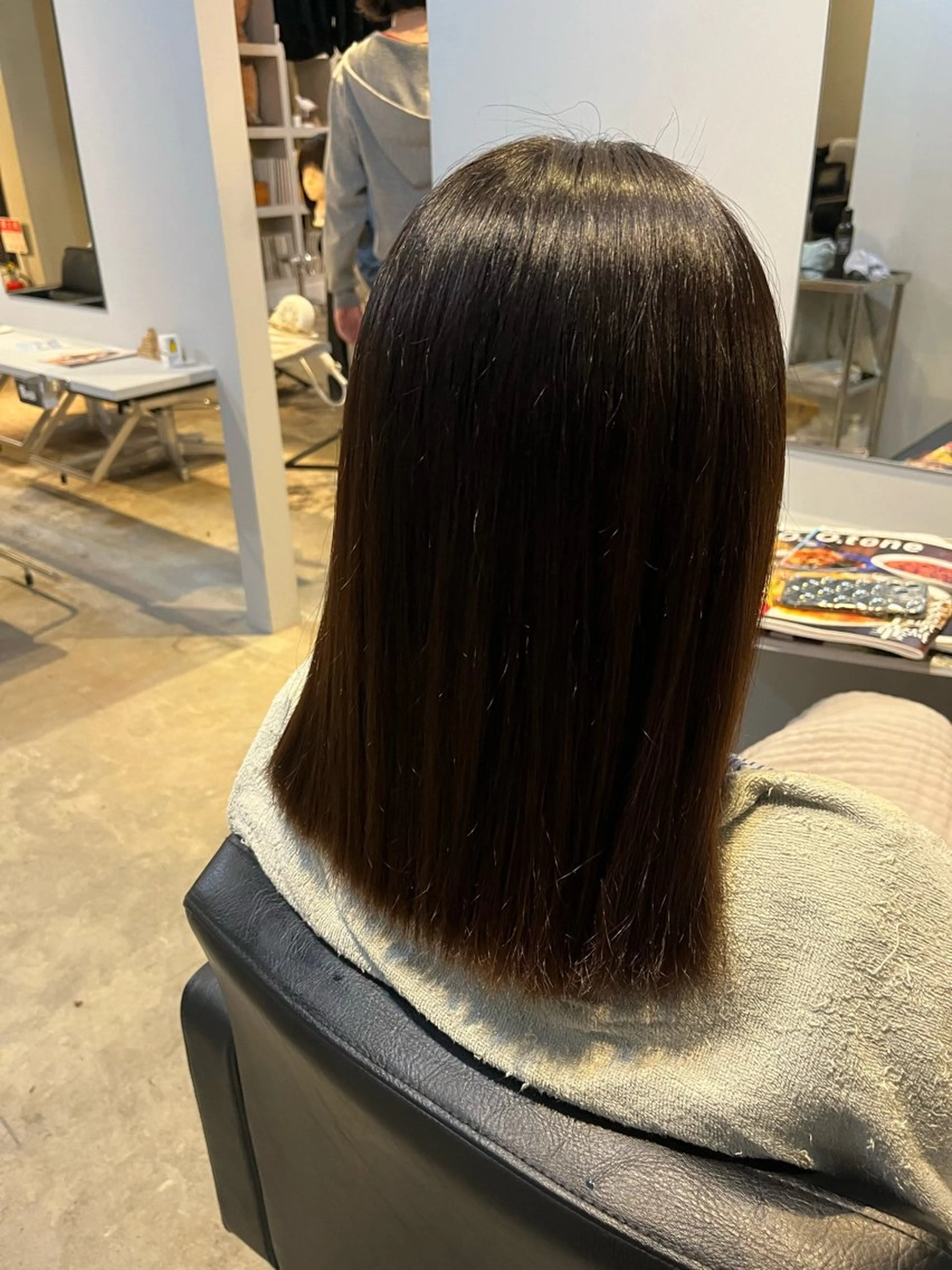 ミディアム 松倉 沙奈のヘアスタイル