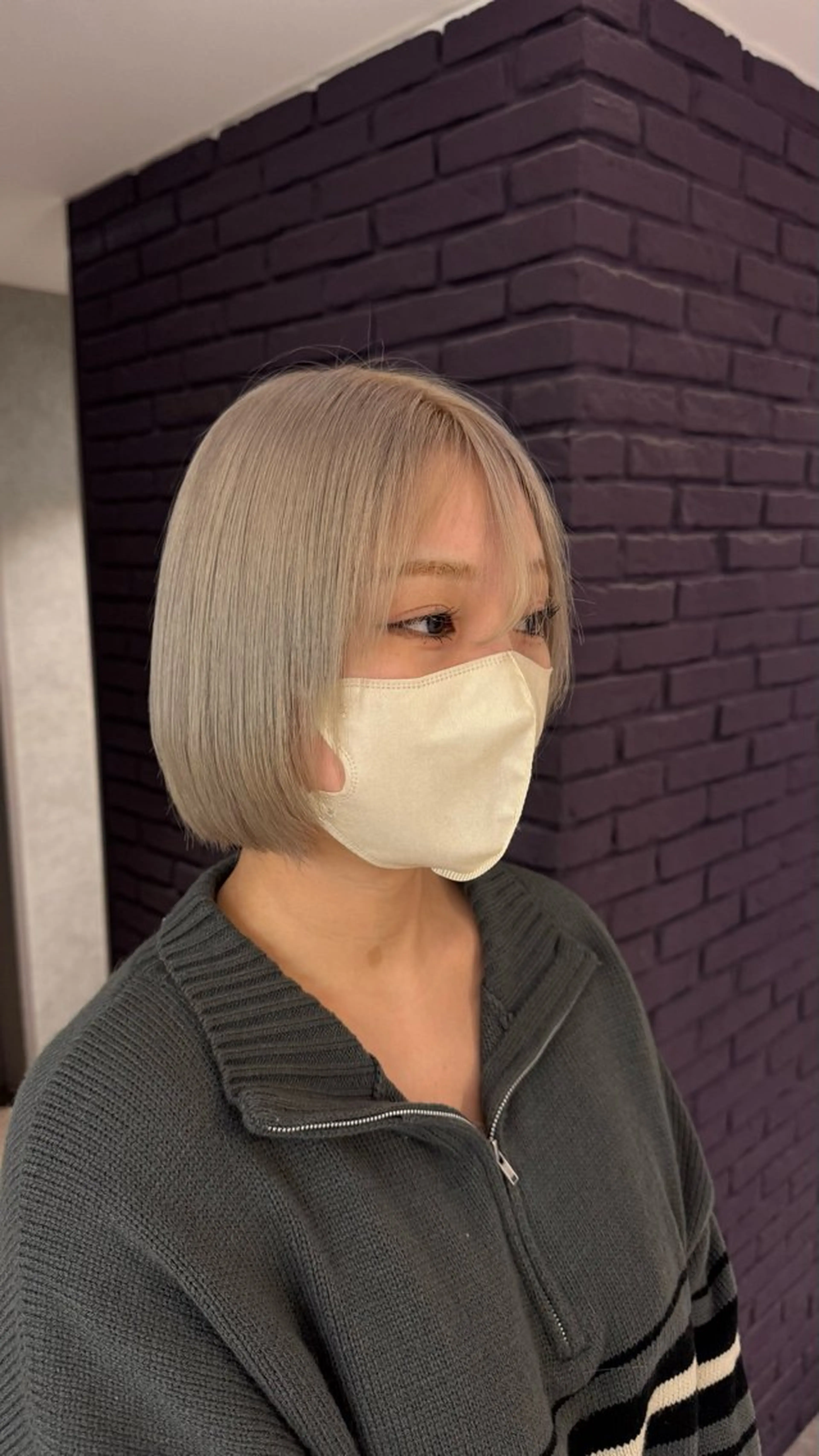 ショート カット ヘアカラー lafith 颯馬/ 難波/美髪/韓国風のヘアスタイル