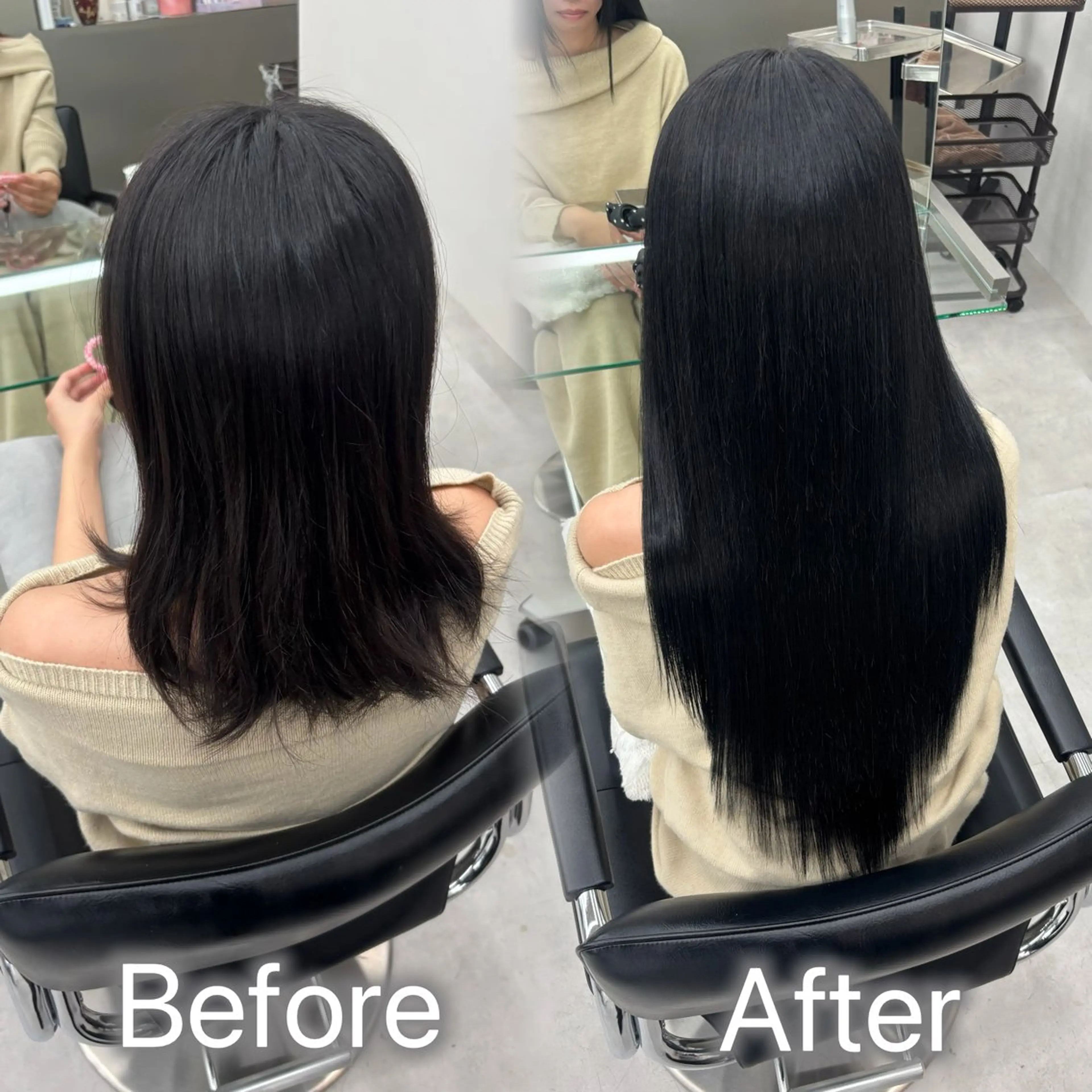 ロング カラー ヘアアレンジ メンズ カット ヘアカラー エクステ ヘアセット シールエクステ🎀 羽エクステ🌙しぇるのヘアスタイル