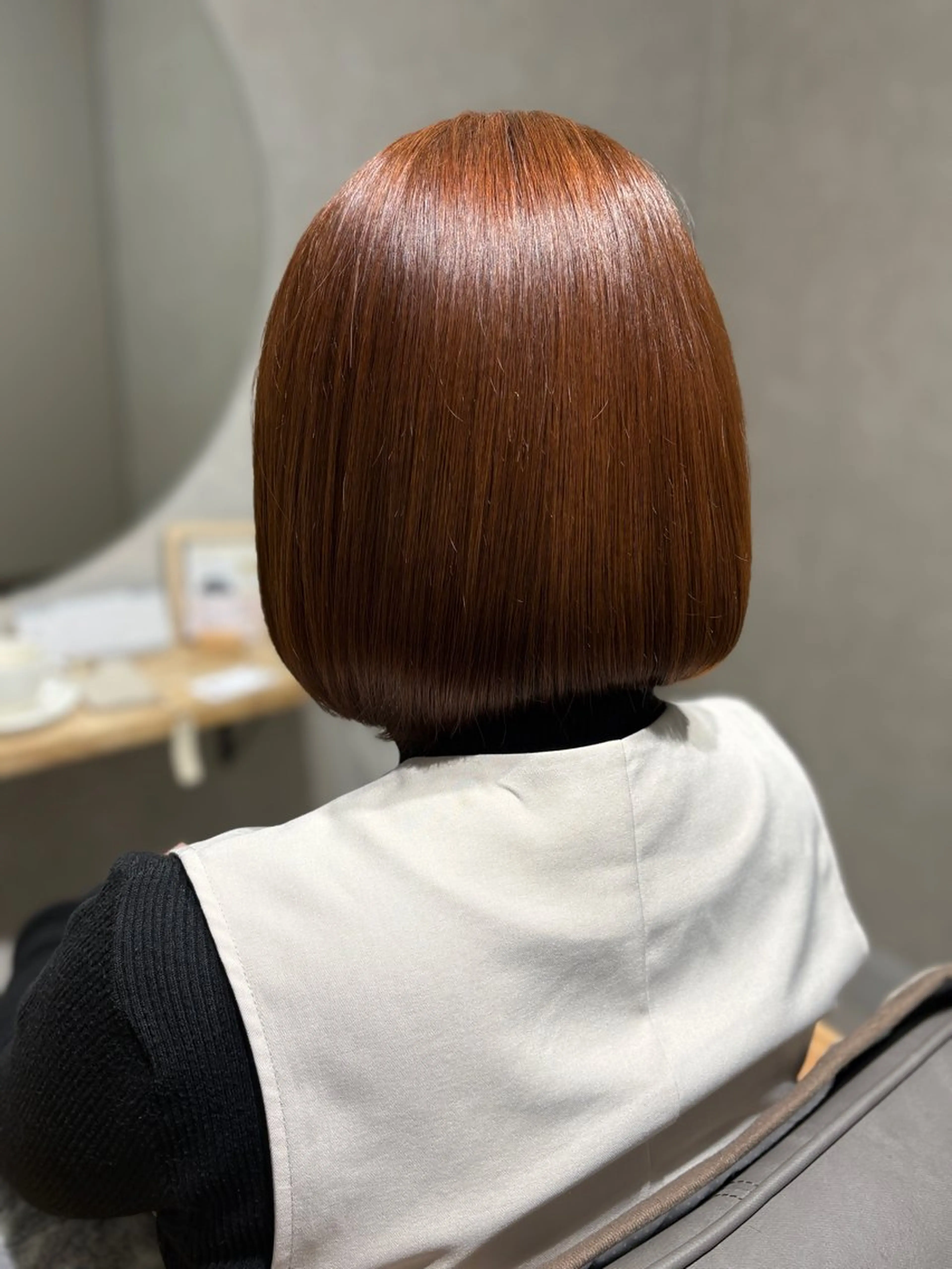 ミディアム 縮毛矯正 ✨NEW OPEN/ 美髪矯正/山田千里✨のヘアスタイル