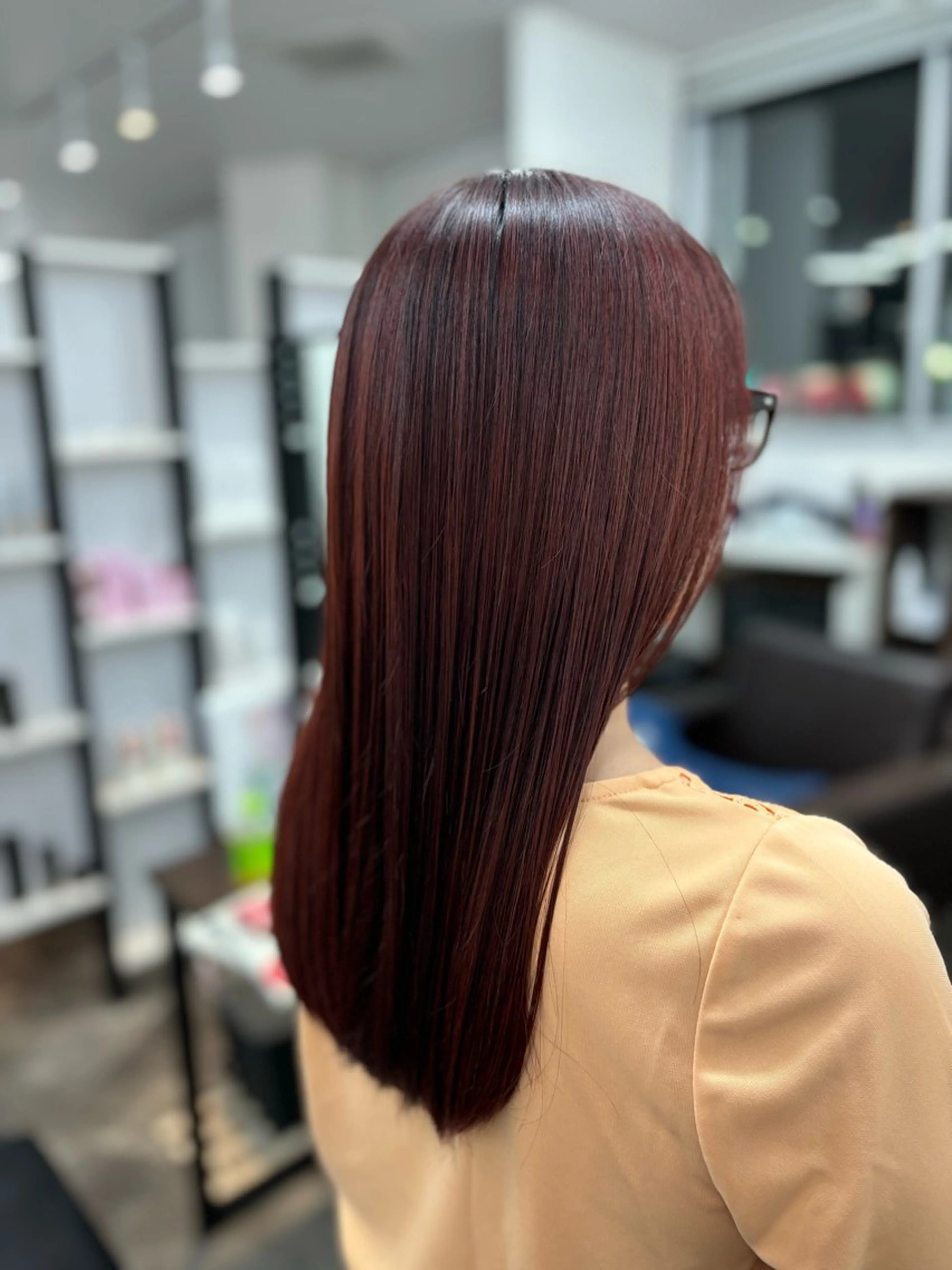 ロング カラー ヘアカラー トリートメント Carrefour LOCO Kyogoku八潮店【カルフールロコキョウゴク】所属・LOCO Aikaのヘアスタイル