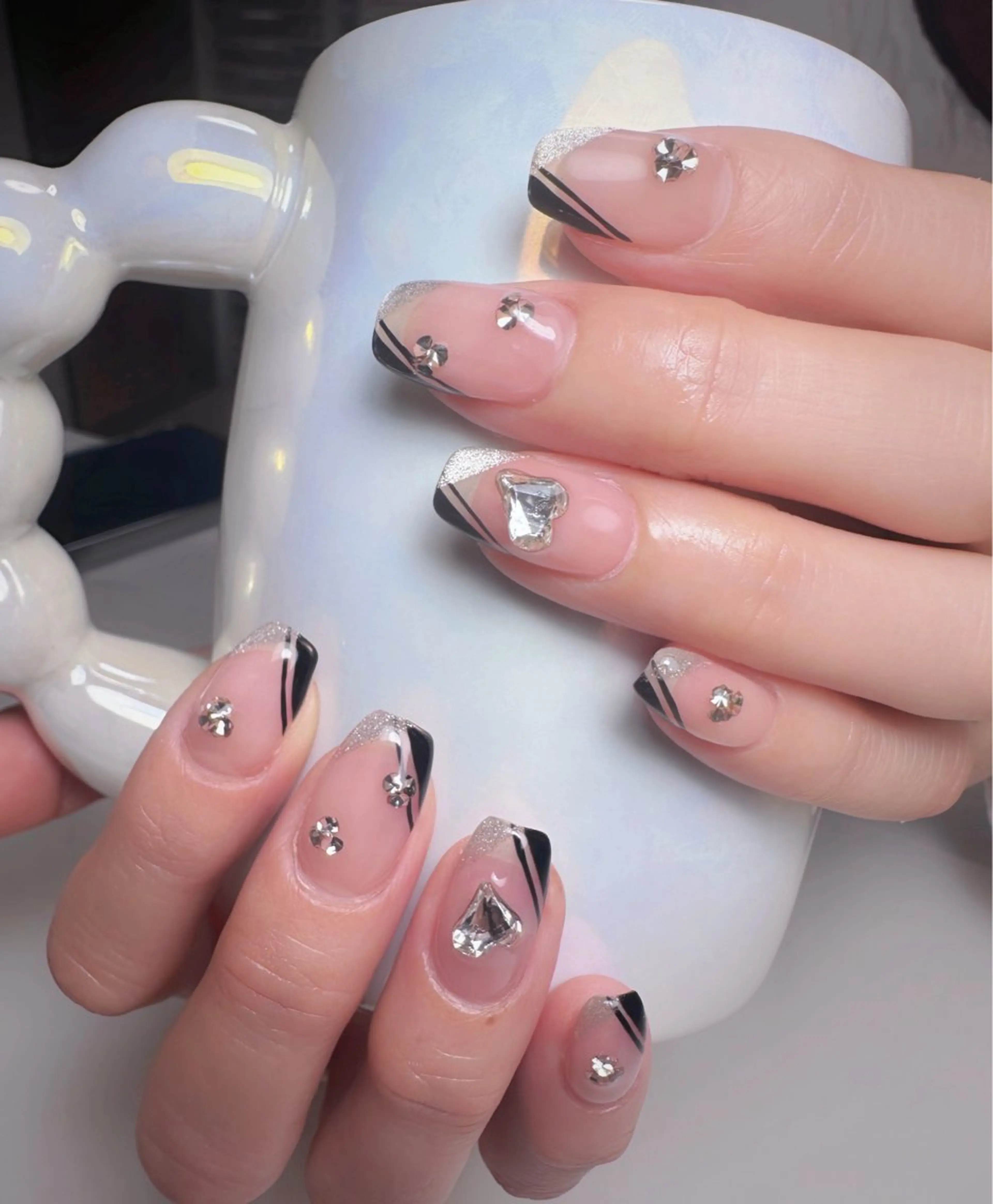 ネイル ハンドネイル 👍thumbs up nail👍のネイルデザイン